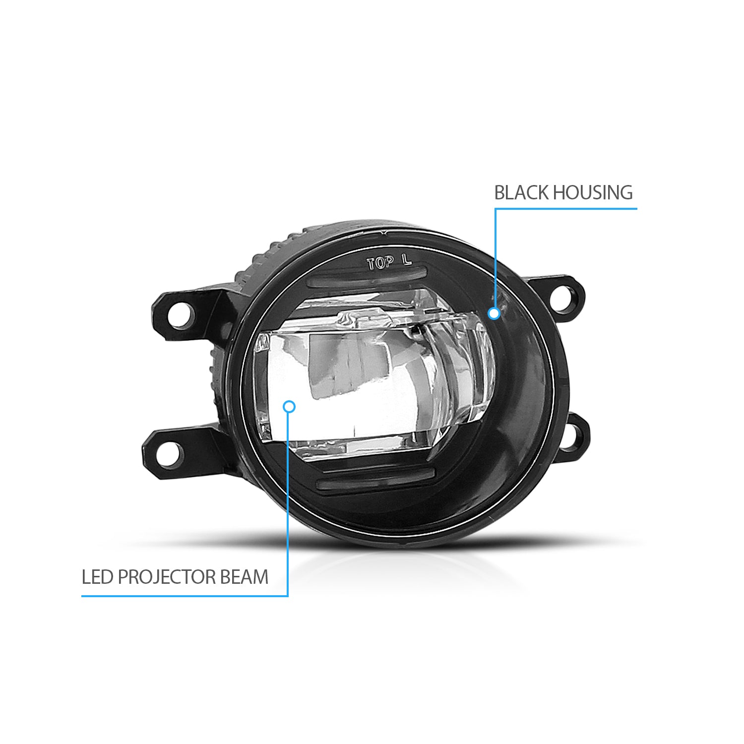 LED FOG LIGHTS(W/O BEZEL AND BRACKET) FOR MANY TOYOTA, LEXUS, PERODUA CARS