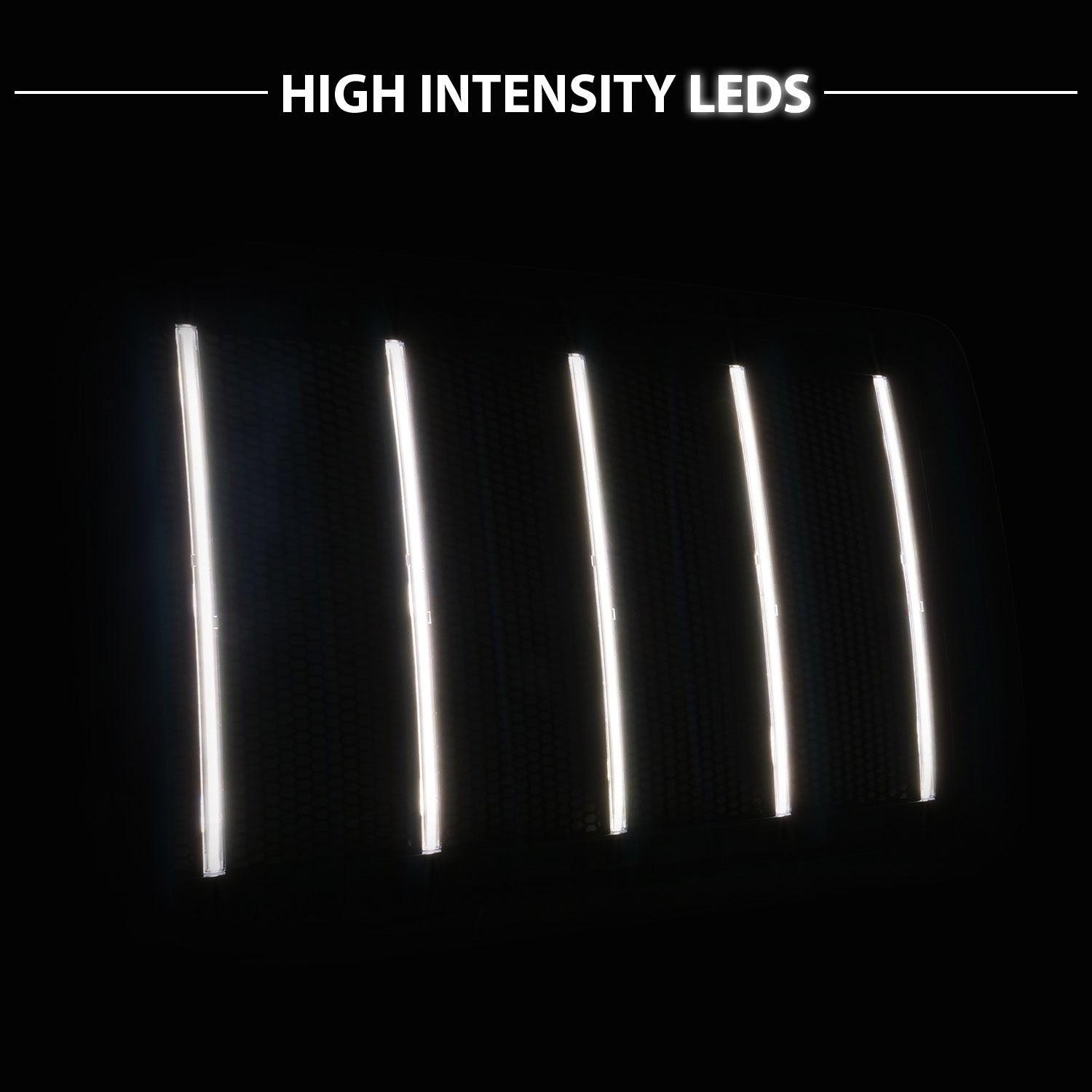VOLVO VLN 04-17 GRILLE LIGHTS BLACK (LIGHT BAR) (INITIATION FEATURE)