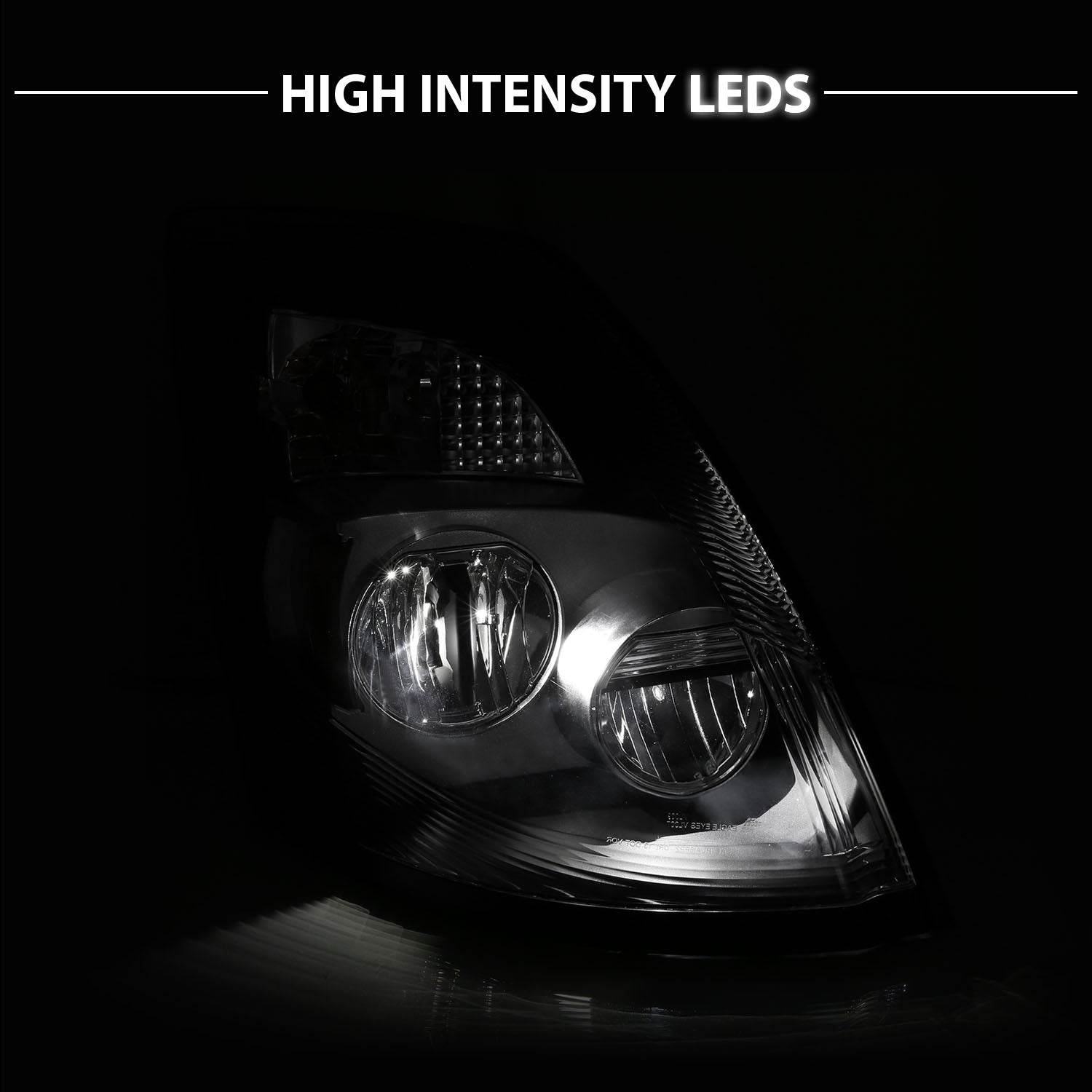 VOLVO VNX/VLN  15-16  LED H.L CHROME AMBER  (RIGHT) (VNX 300,430, 630/VNL 300,430,630,670,730,780)