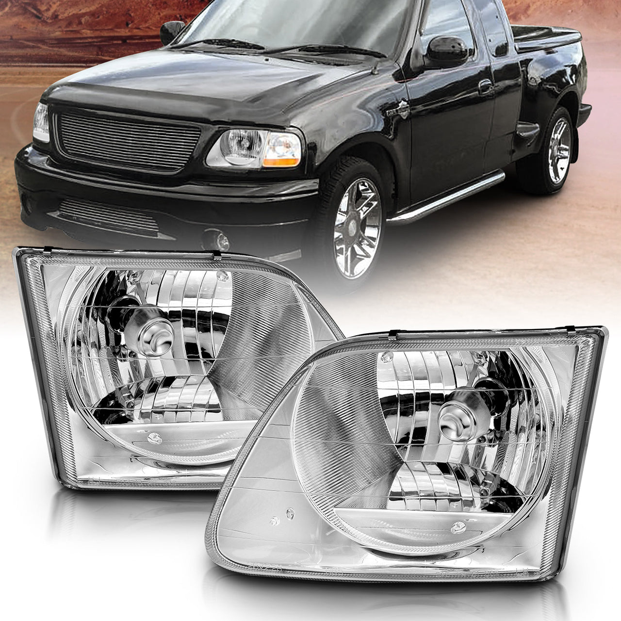 FORD F-150 97-03 HEADLIGHTS G2 CLEAR