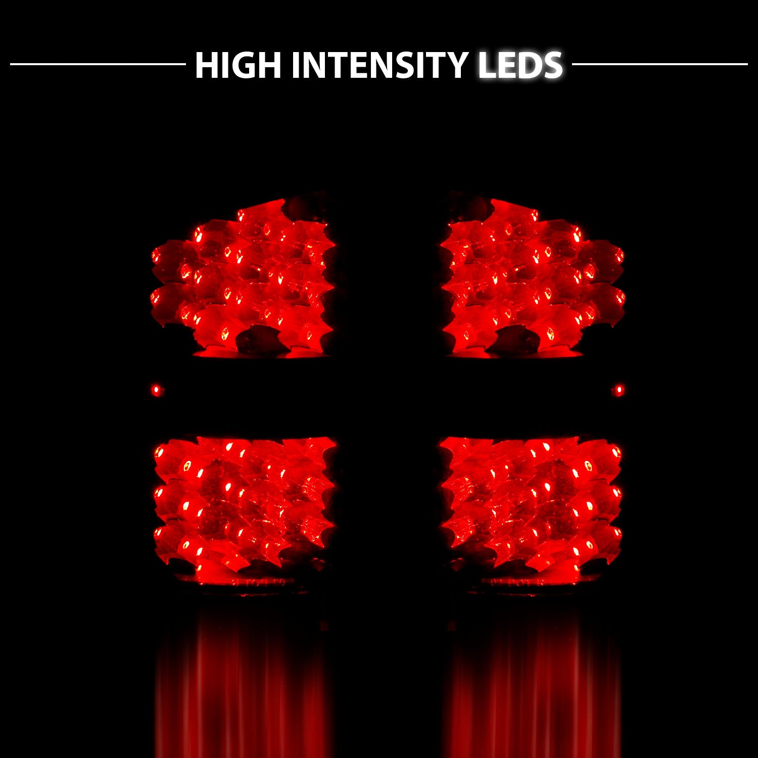 DODGE RAM 02-05 LED TAIL LIGHTS BLACK