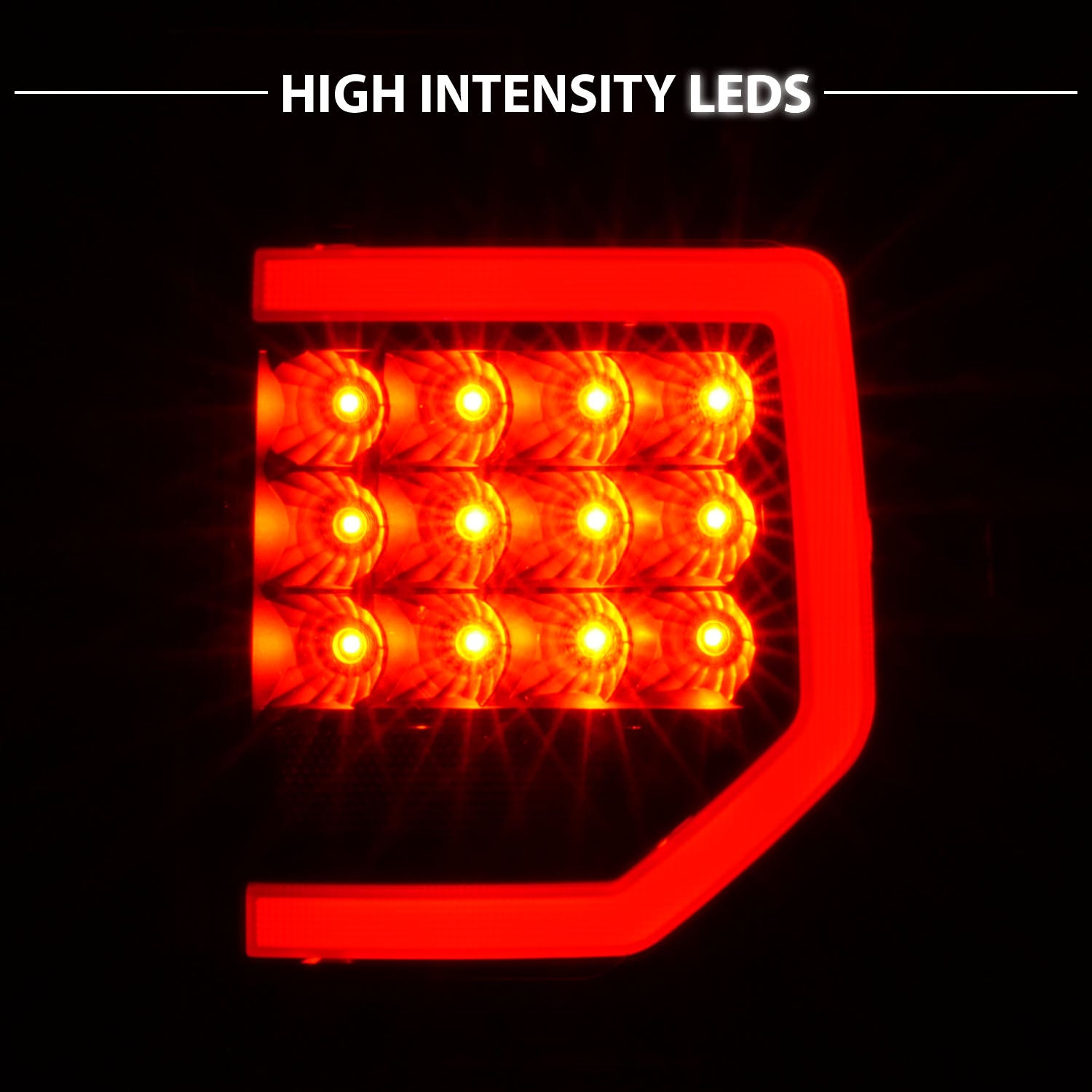 TOYOTA TUNDRA 07-11 FULL LED T.L BLACK HOUSING CLEAR LENS G2 (W/ C LIGHT BARS)