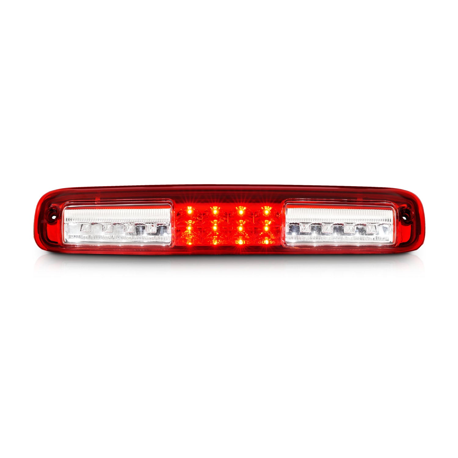 CHEVY SILVERADO/GMC SIERRA 99-07 LED 3RD BRAKE LIGHT RED/CLEAR