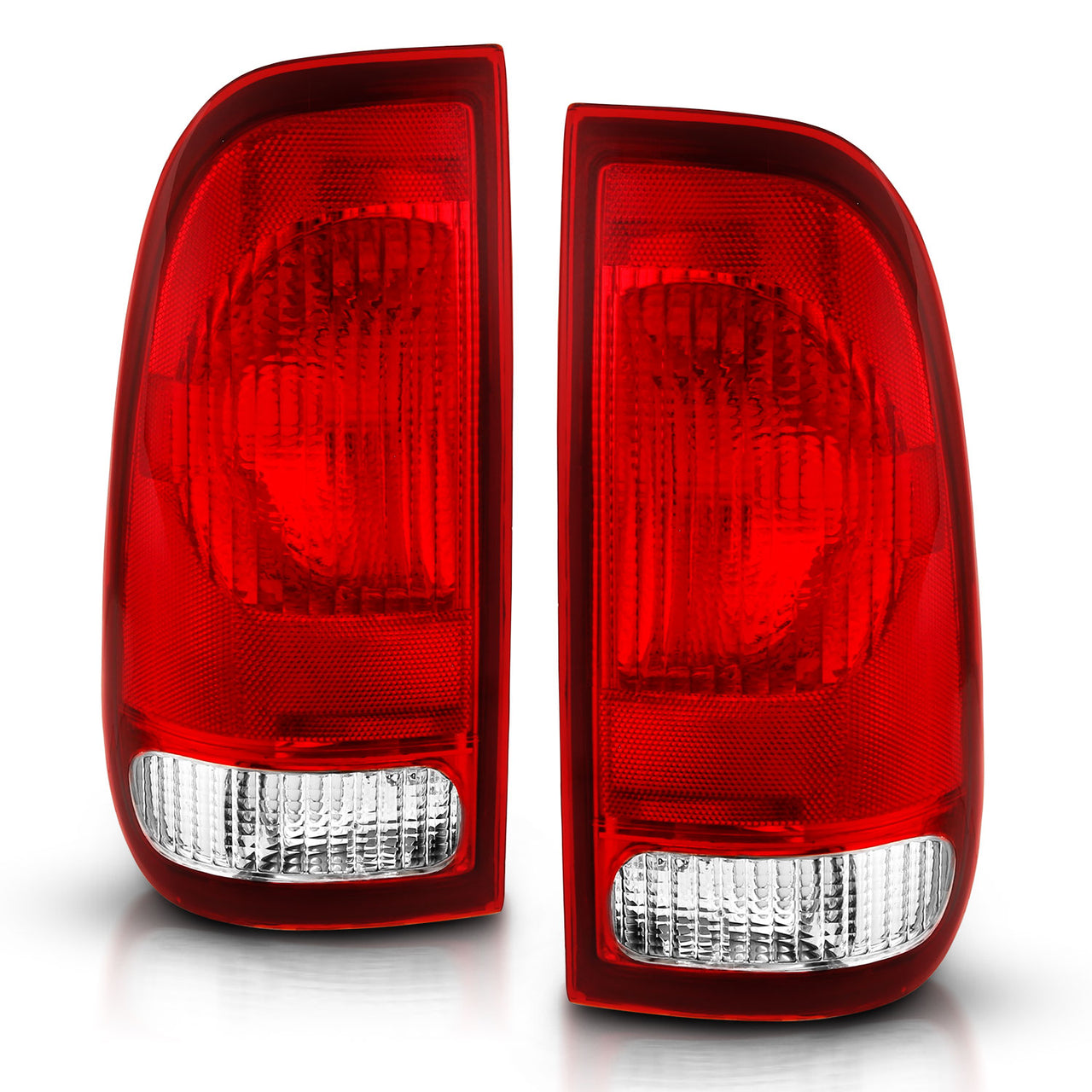 FORD F-SERIES STYLE SIDE 97-03 TAIL LIGHTS RED (OE REPLACEMENT)
