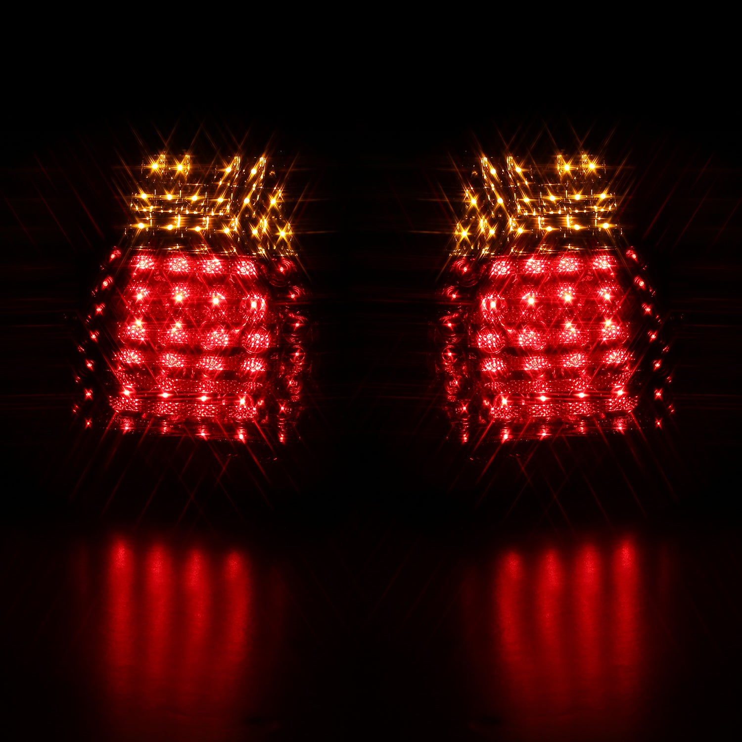 BMW 3 SERIES E46 99-01 4DR LED TAIL LIGHTS RED/SMOKE  4PCS