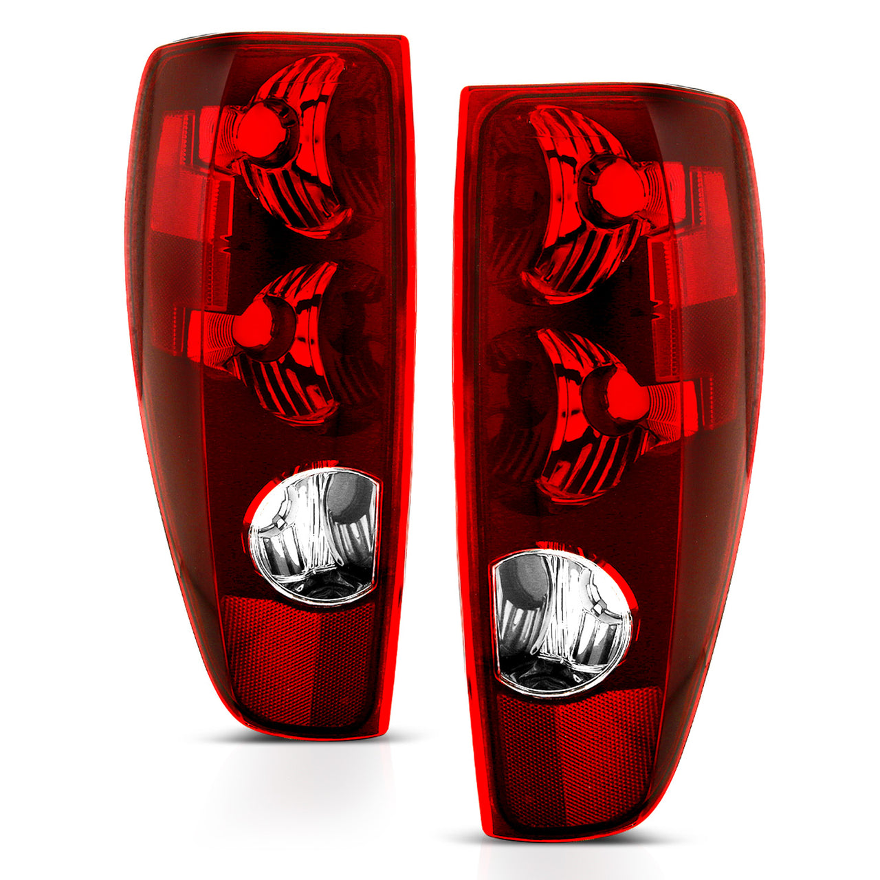 CHEVY COLORADO/ GMC CANYON 04-12 TAIL LIGHTS CHROME (OE REPLACEMENT)
