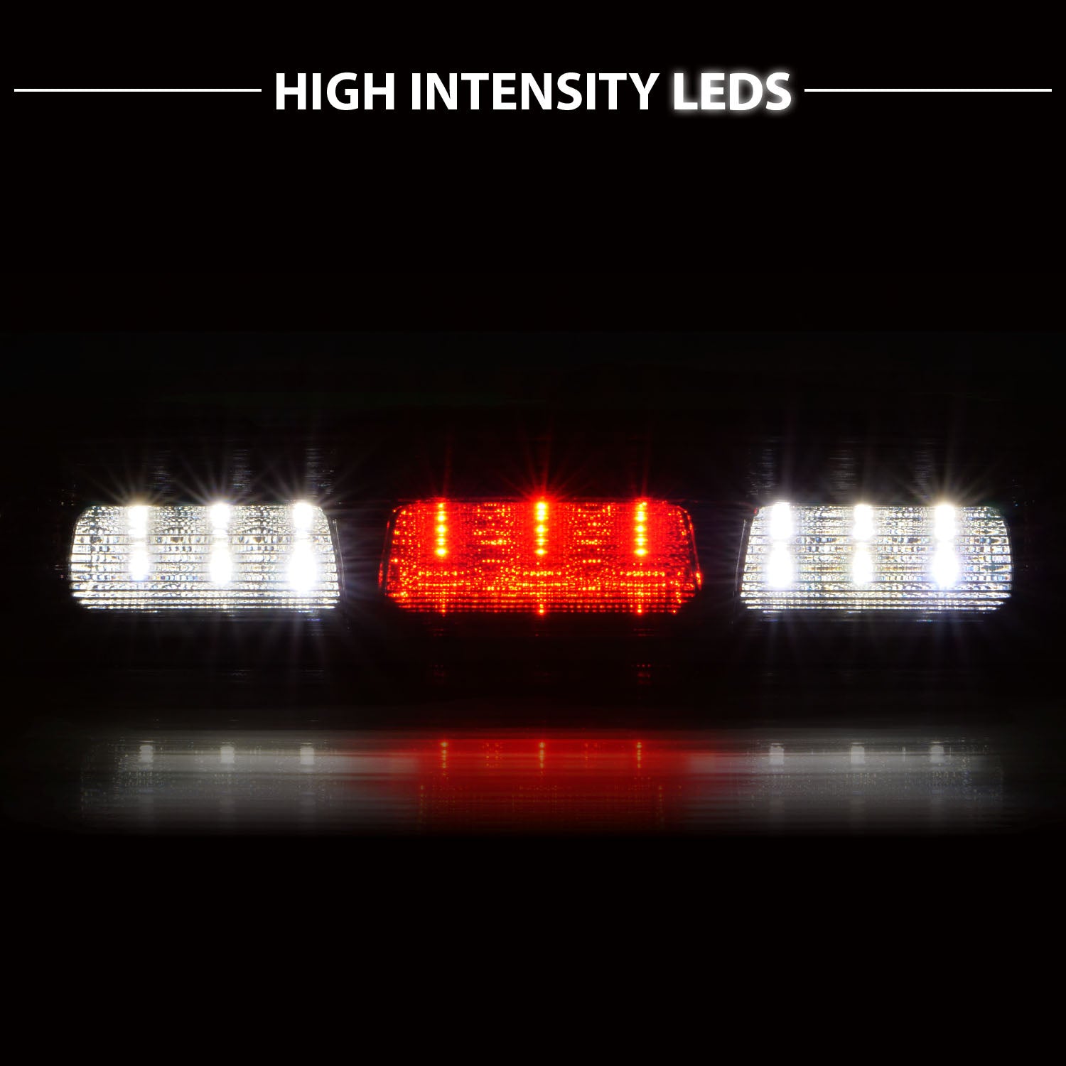 CHEVY COLORADO 2015 LED 3RD BRAKE LIGHT ALL CHROME