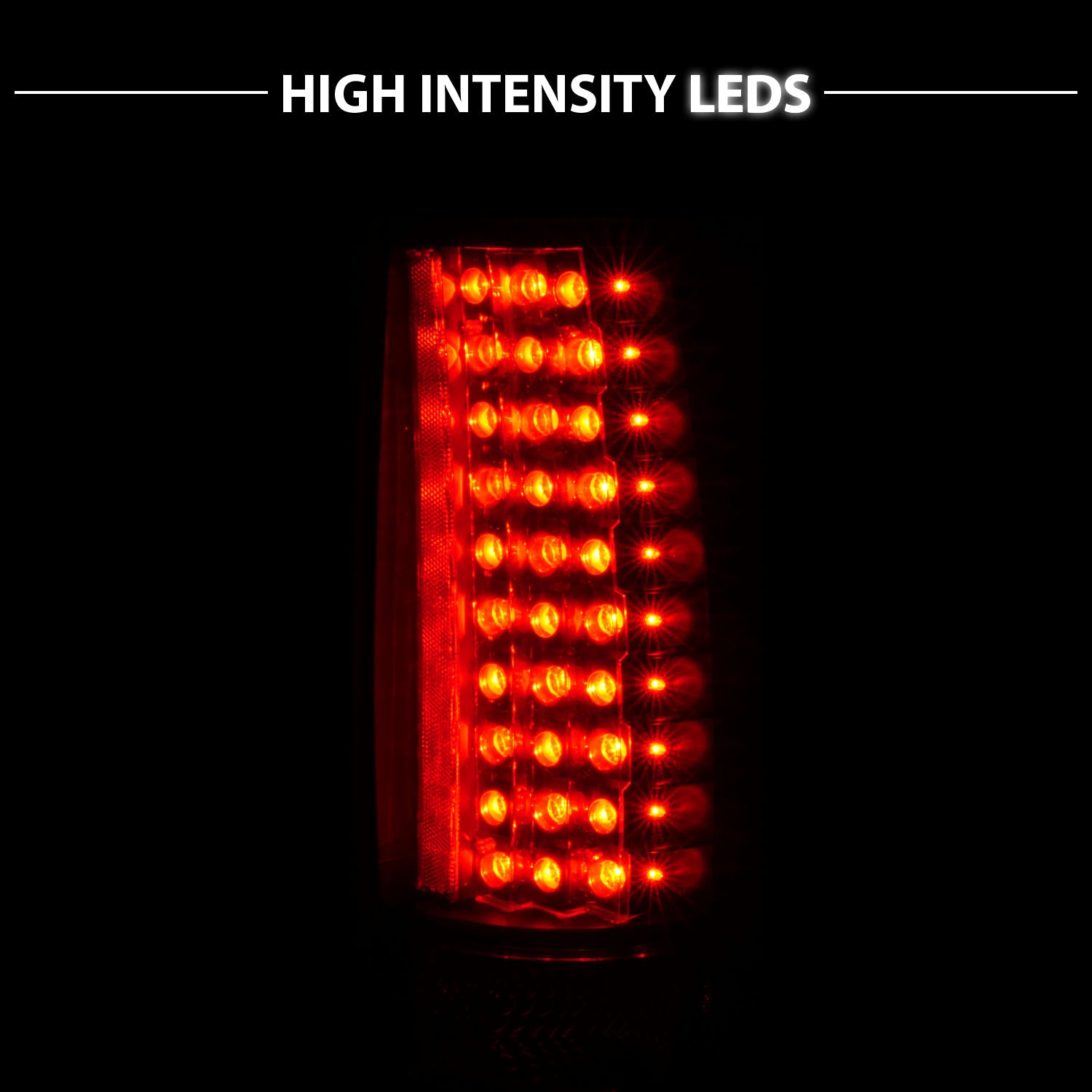 CHEVY TAHOE/SUBURBAN 07-UP LED G3 TAIL LIGHTS BLACK