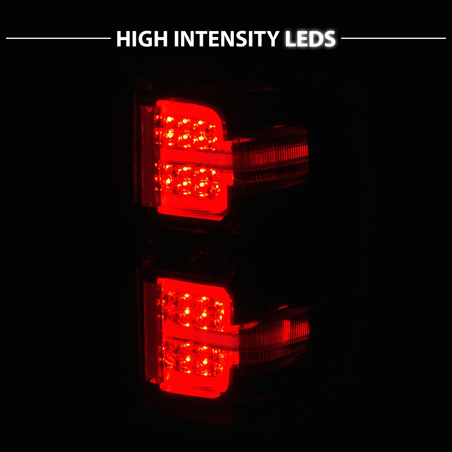 CHEVY SILVERADO 14-17 LED TAIL LIGHTS G2 SMOKE (NON-OEM LED ONLY)