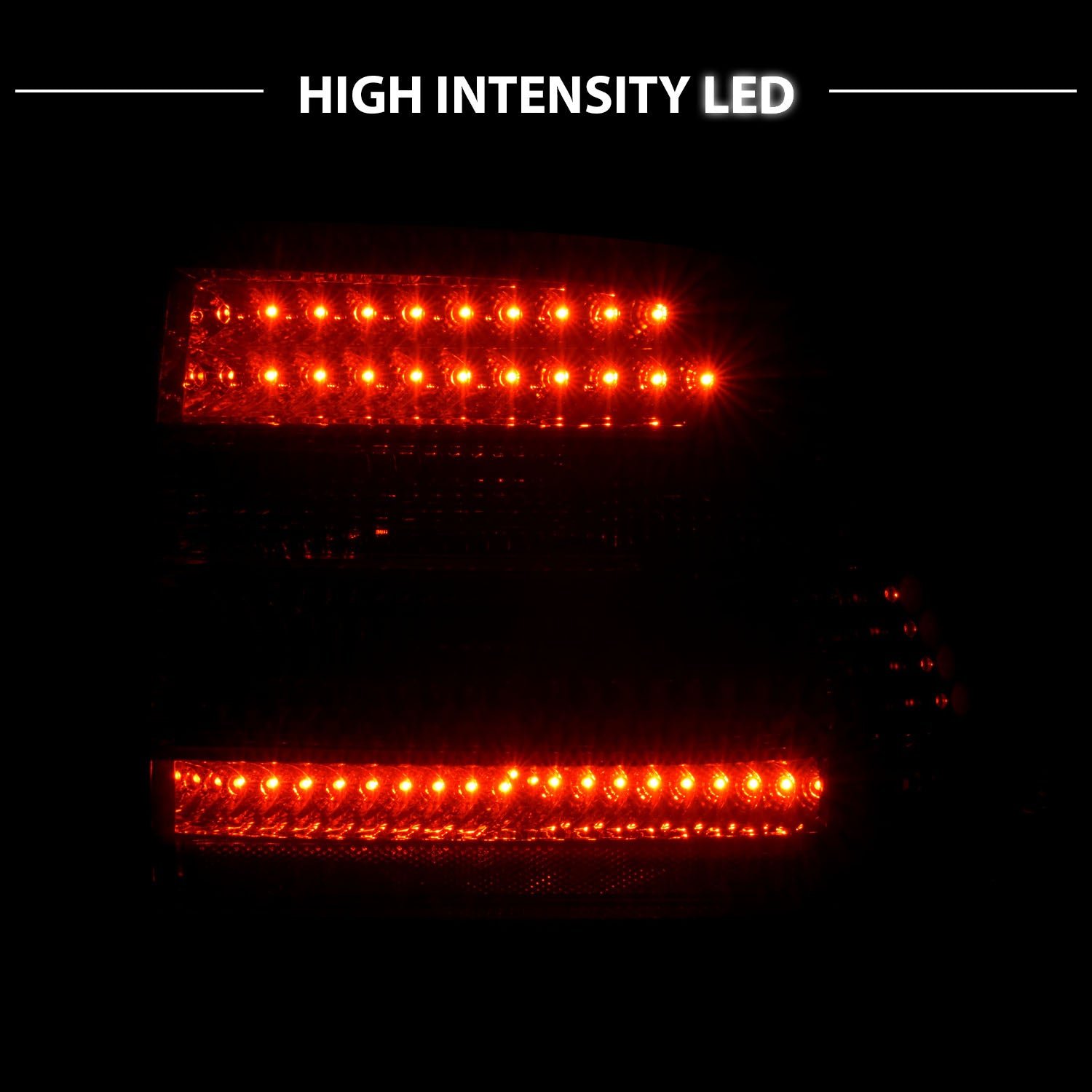 PORSCHE CAYENNE 03-06 LED TAIL LIGHTS RED/CLEAR