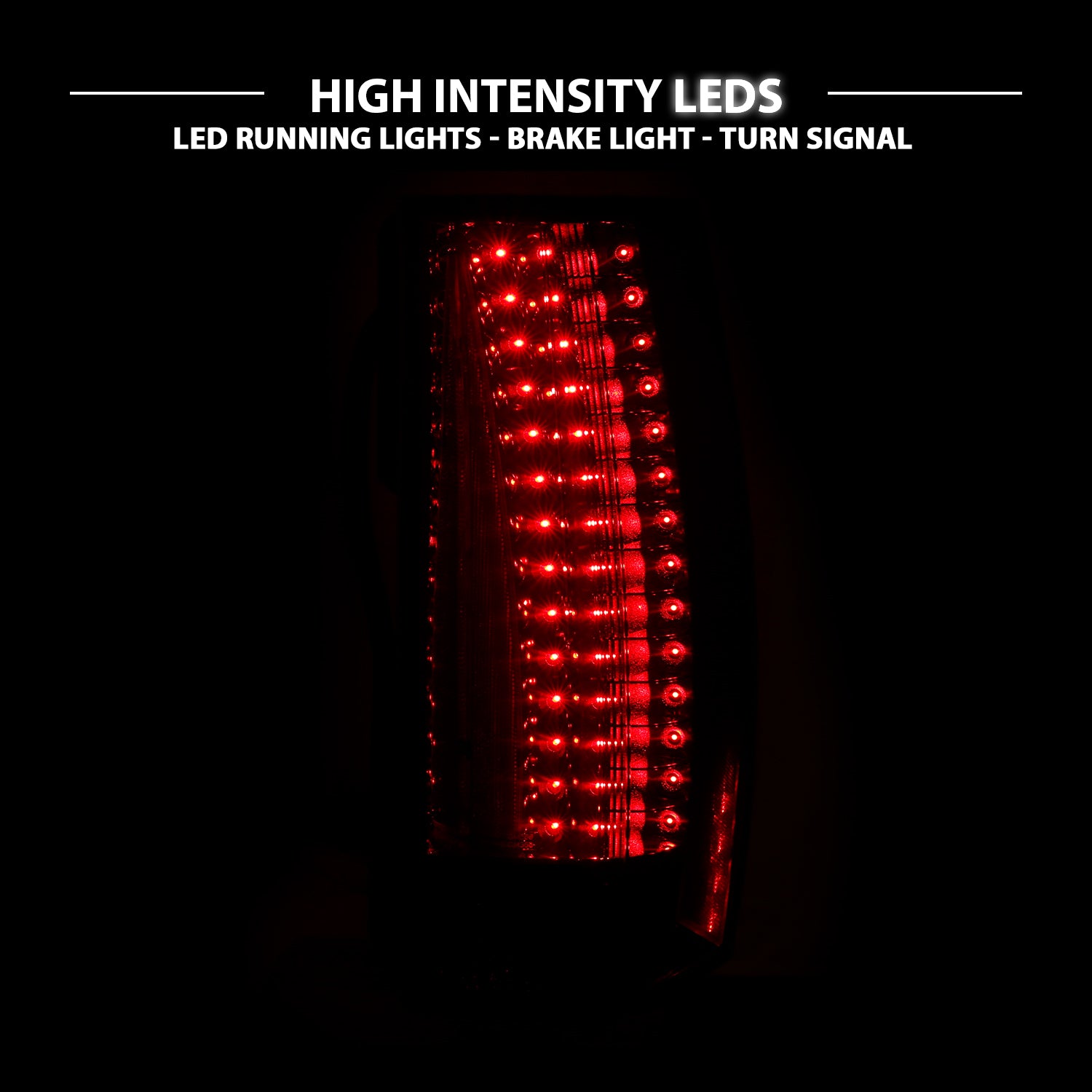 CHEVY TAHOE/SUBURBAN/YUKON/YUKON XL 07-10 LED G5 TAIL LIGHTS SMOKE (ESCALADE LOOK)