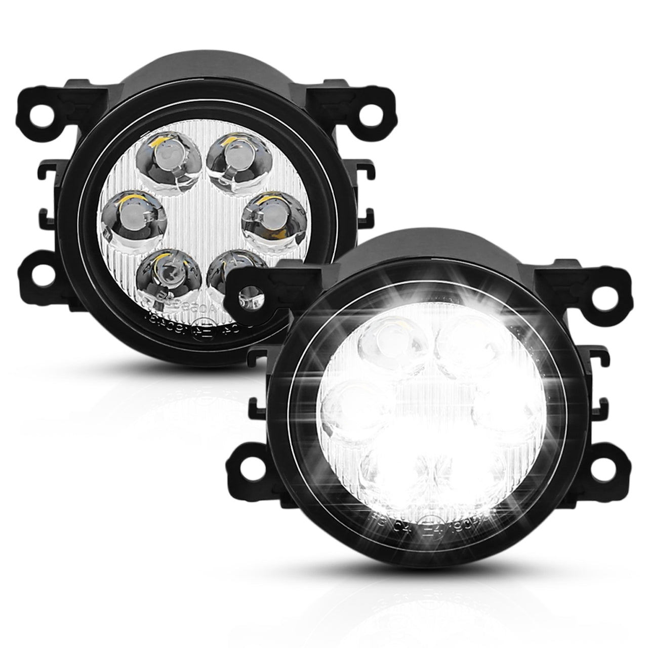 LED FOG LIGHTS FOR NISSAN, RENAULT, CITROEN, FORD AND HONDA, 6x3W LED