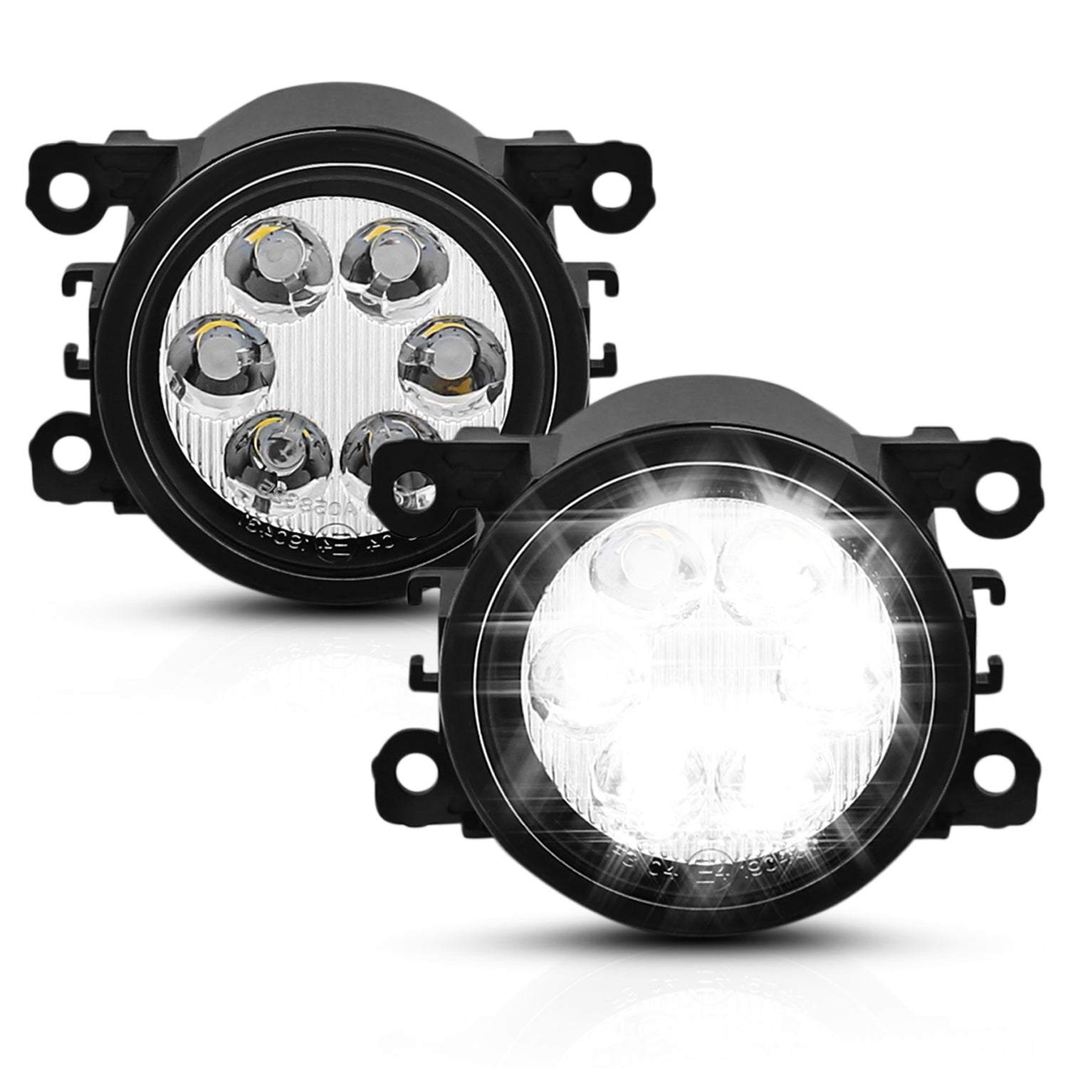 LED FOG LIGHTS FOR NISSAN, RENAULT, CITROEN, FORD AND HONDA, 6x3W LED