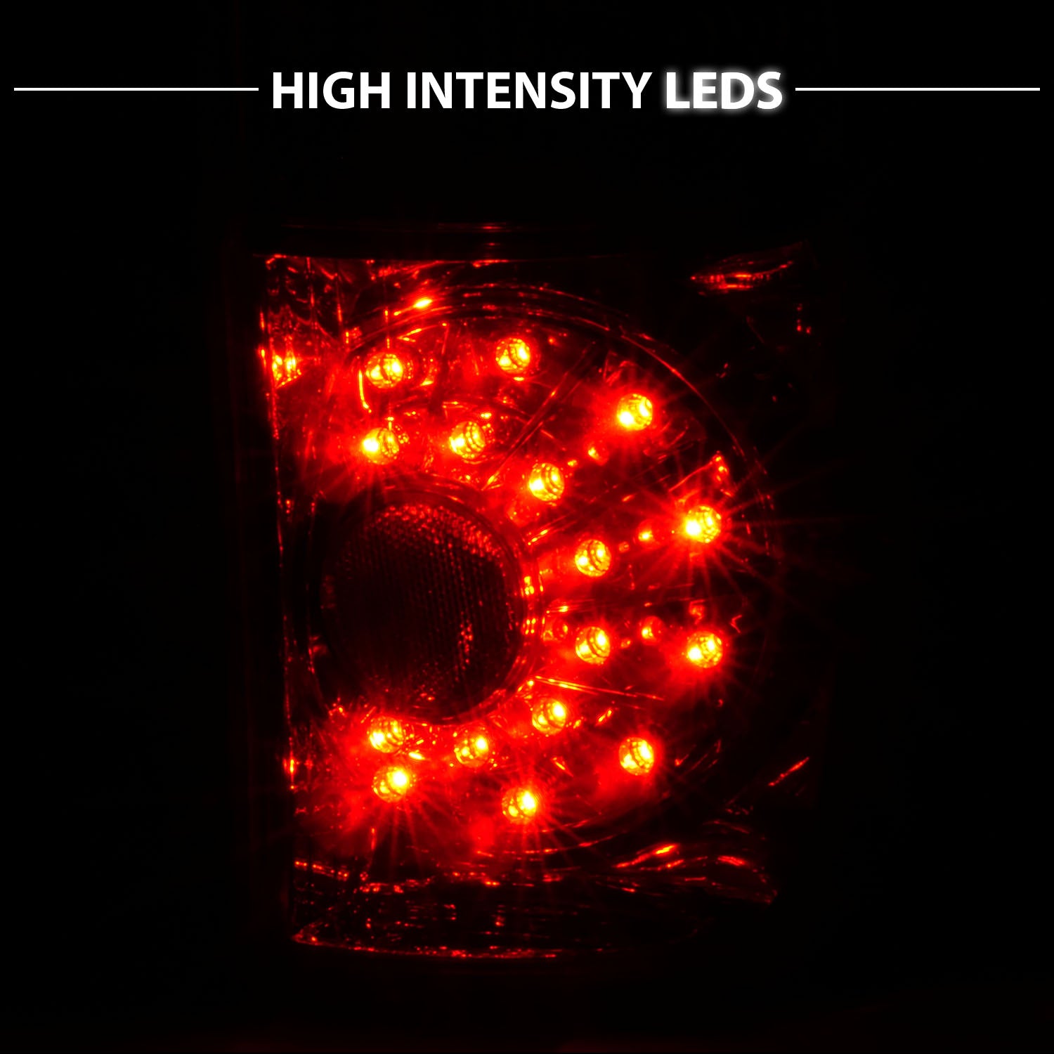 TOYOTA TUNDRA 00-06 LED TAIL LIGHTS RED/CLEAR (DOUBLE CAB ONLY/DOES NOT FIT STEPSIDE)