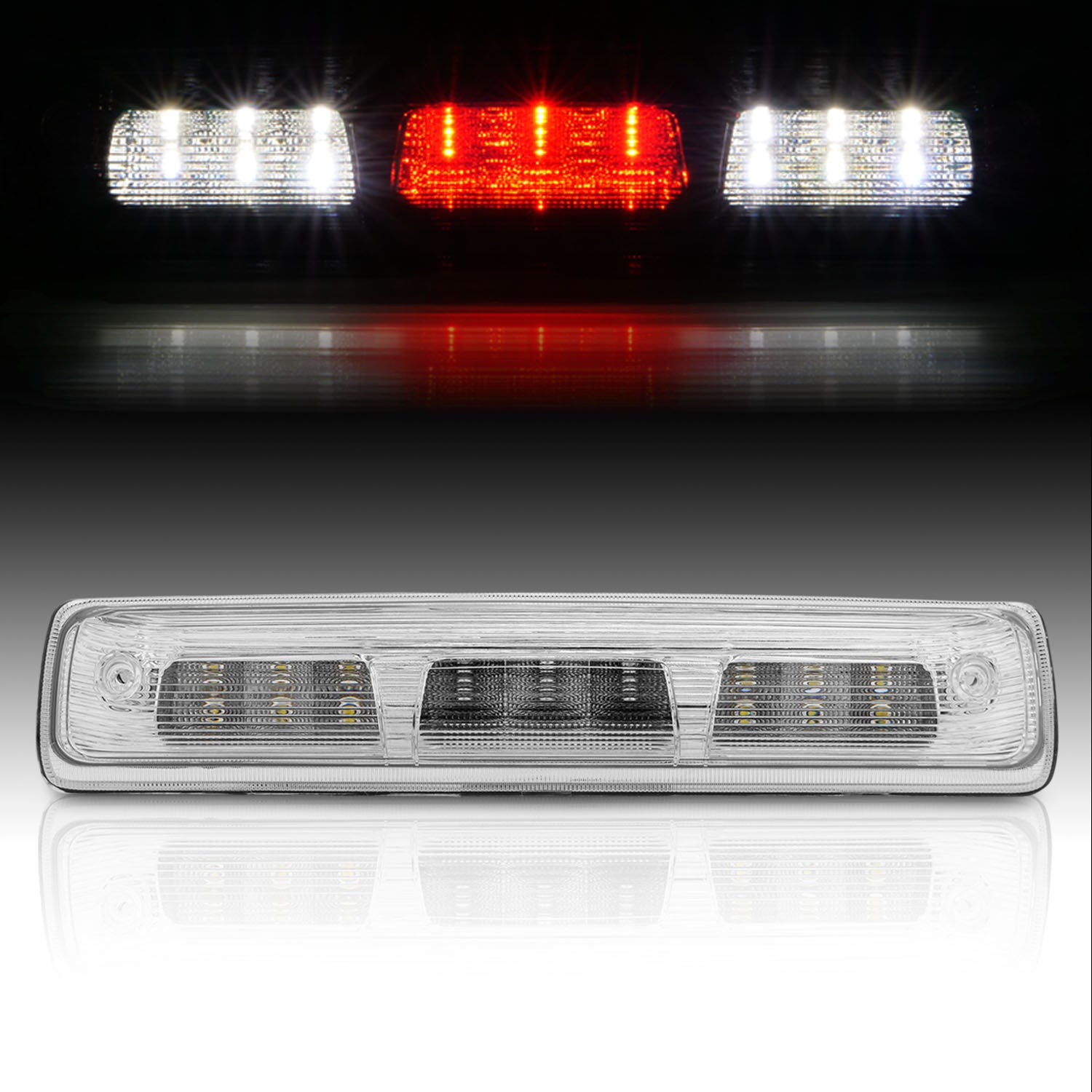 CHEVY COLORADO 2015 LED 3RD BRAKE LIGHT ALL CHROME