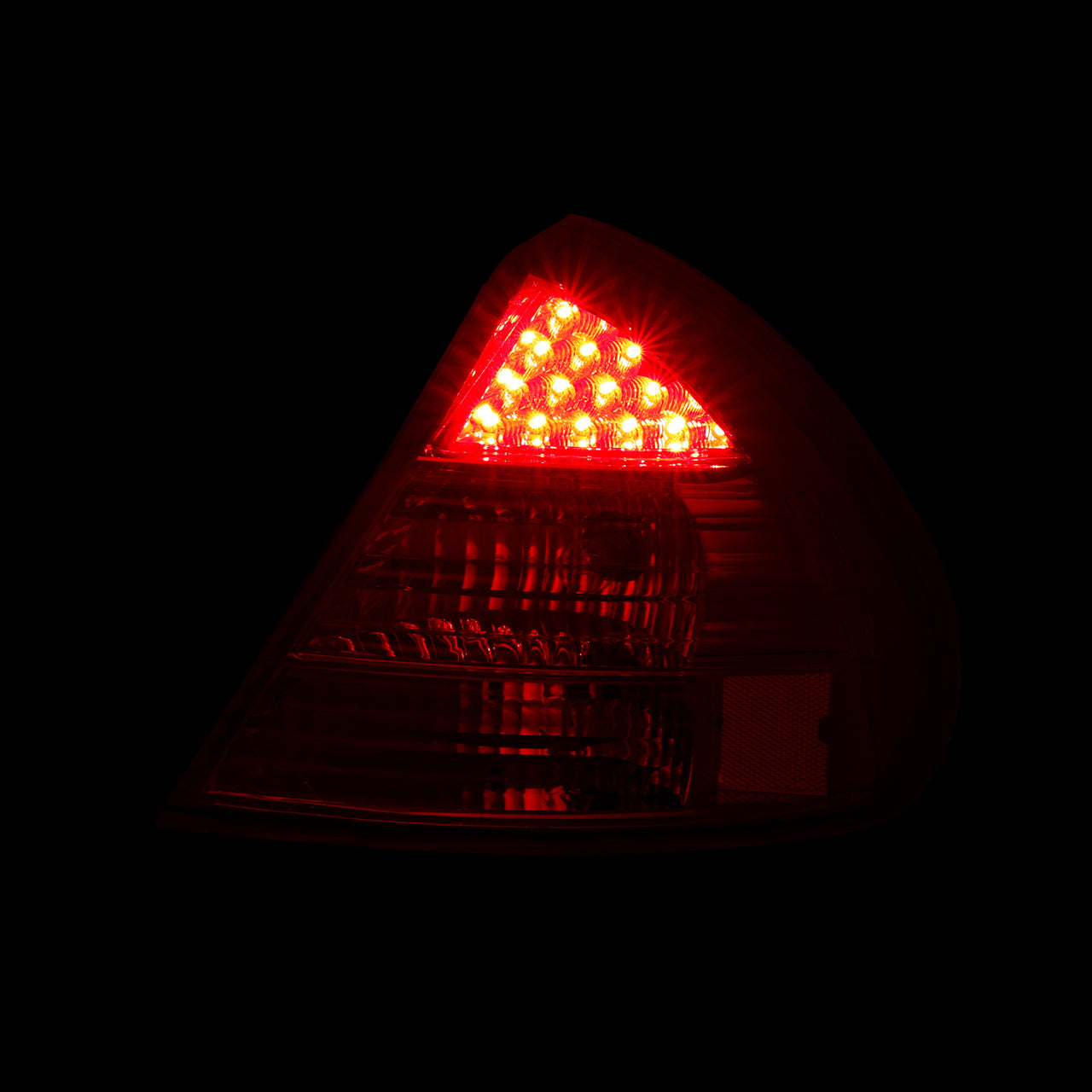 MITSUBISHI MIRAGE 99-02 LED TAIL LIGHTS RED/CLEAR