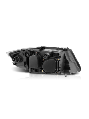 BMW 3 SERIES E90/E91 06-08 4DR/WAGON PROJECTOR HEADLIGHTS HALO W/ LED BAR BLACK CLEAR AMBER (RX HALO)