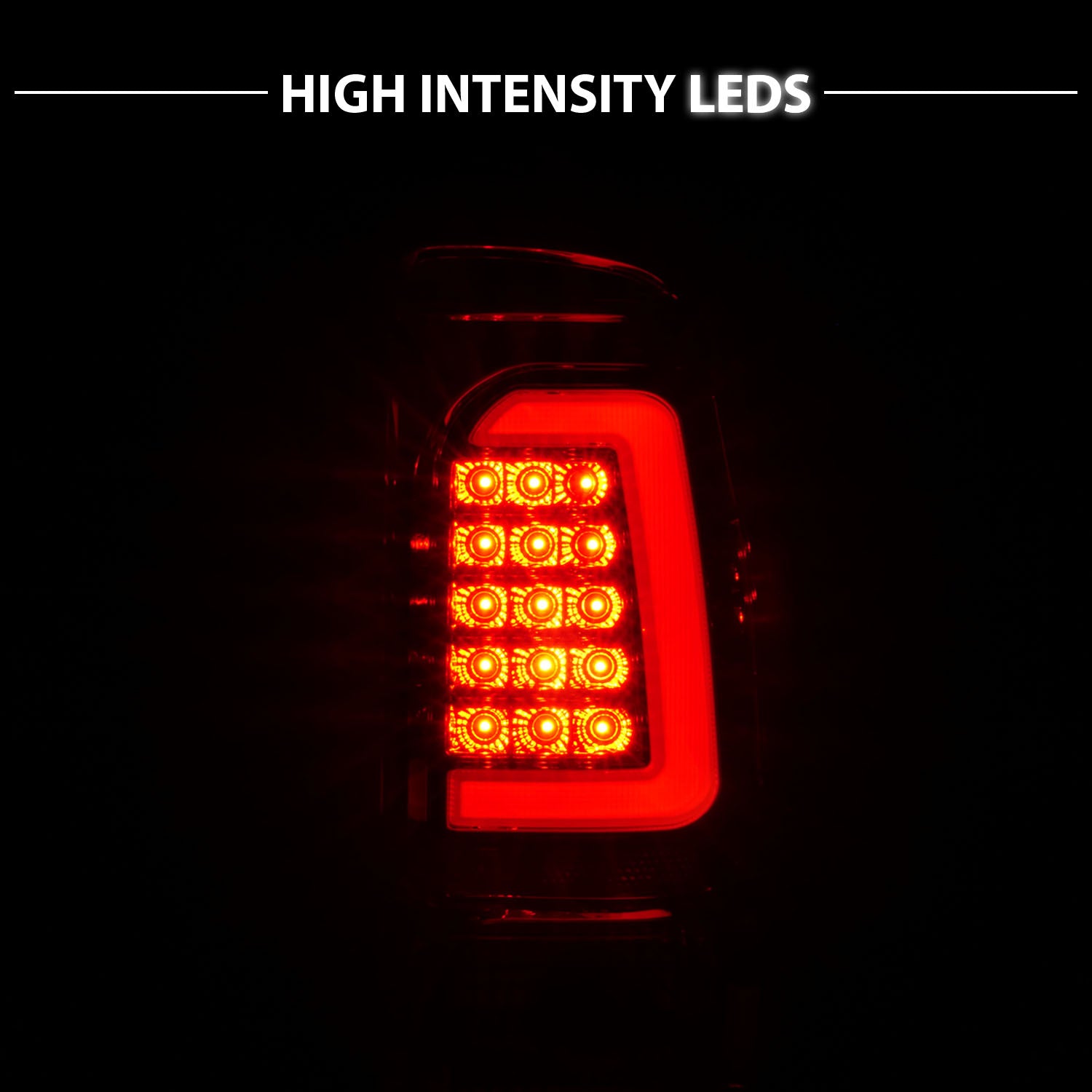 DODGE DAKOTA 97-04 L.E.D T.L RED LENS W/ C LIGHT BAR