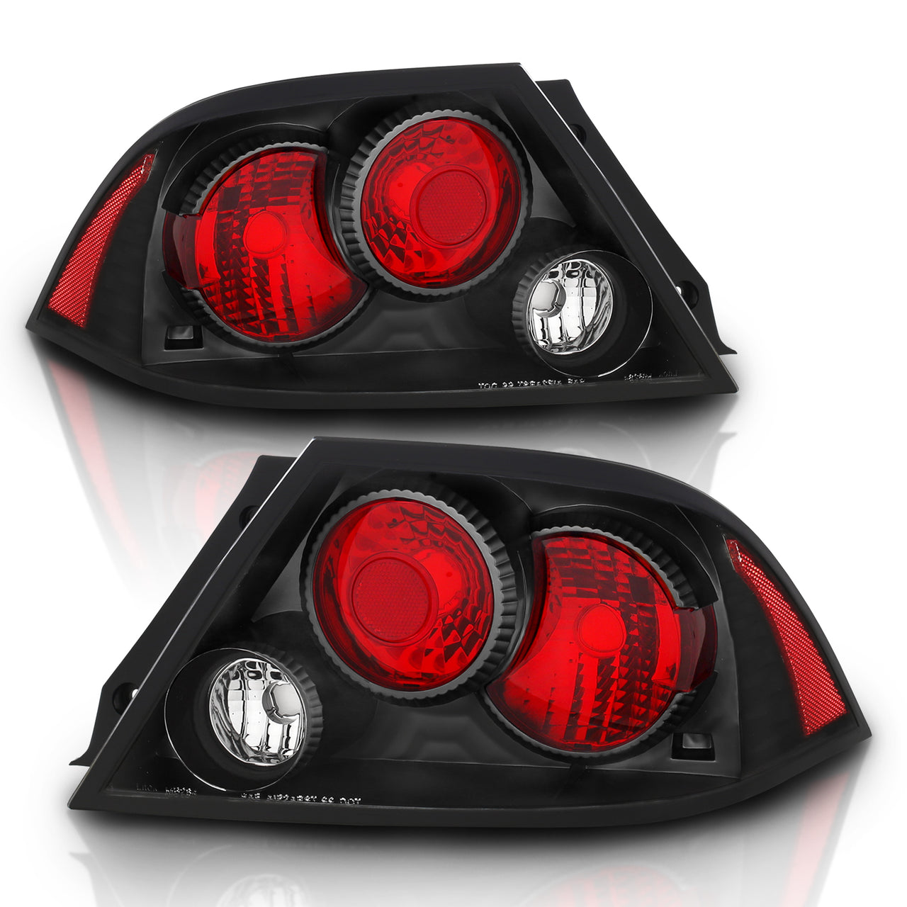MITSUBISHI LANCER 02-03 TAIL LIGHTS BLACK