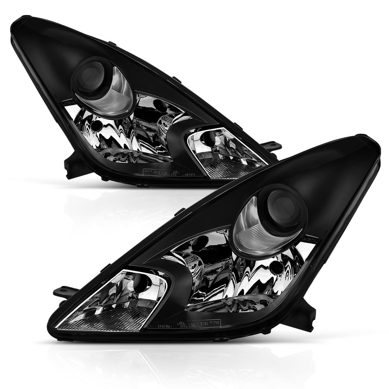 TOYOTA CELICA 00-04 HEADLIGHTS BLACK