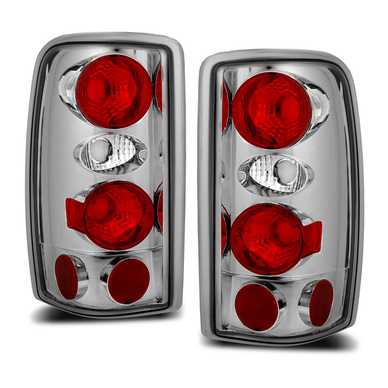 CHEVY SUBURBAN/TAHOE 00-06 TAIL LIGHTS CHROME