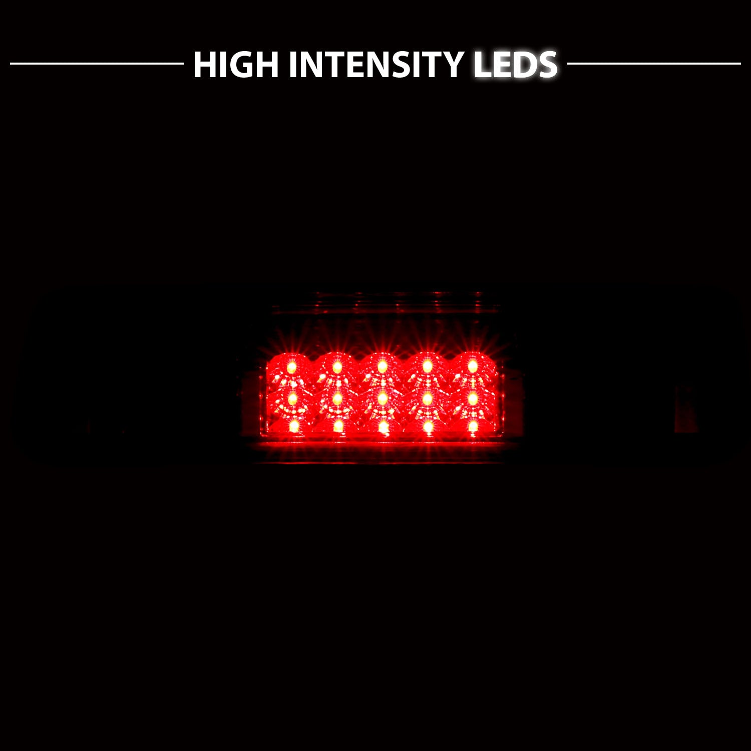 FORD F-150 04-08 LED 3RD BRAKE LIGHT RED/CLEAR