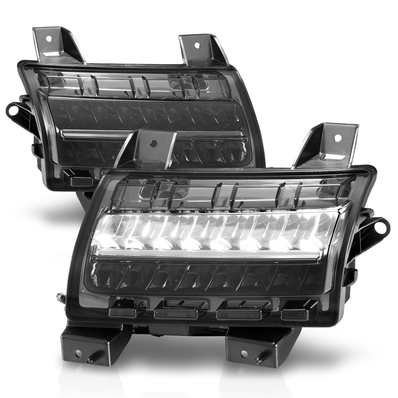 JEEP WRANGLER 18-21 / GLADIATOR 20 LED SIDE MARKERS SMOKE  (SEQUENTIAL SIGNAL) (FOR SPORT, SPORT S MODEL/BULB TYPE)