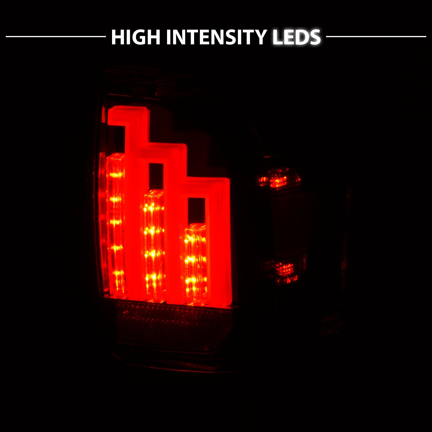 TOYOTA TACOMA 16-21 LED TAIL LIGHTS SMOKE