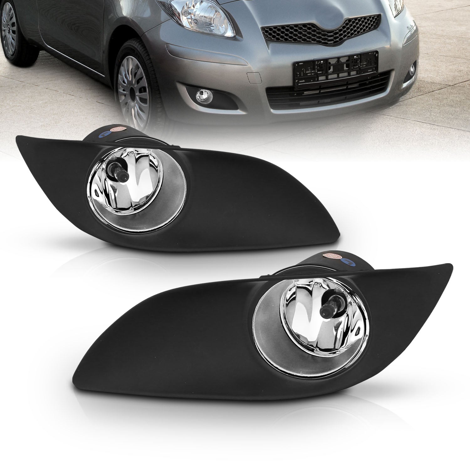 USED FOR TOYOTA YARIS HATCHBACK 09-ON WITH WIRING KITS AND SWITCH(CLEAR)