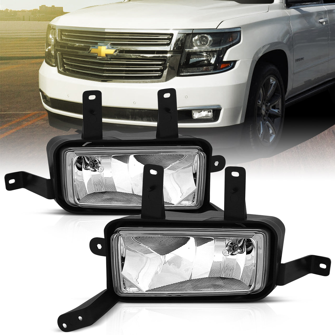 CHEVY TAHOE/SUBURBAN 15 UP FOG LIGHT CLEAR