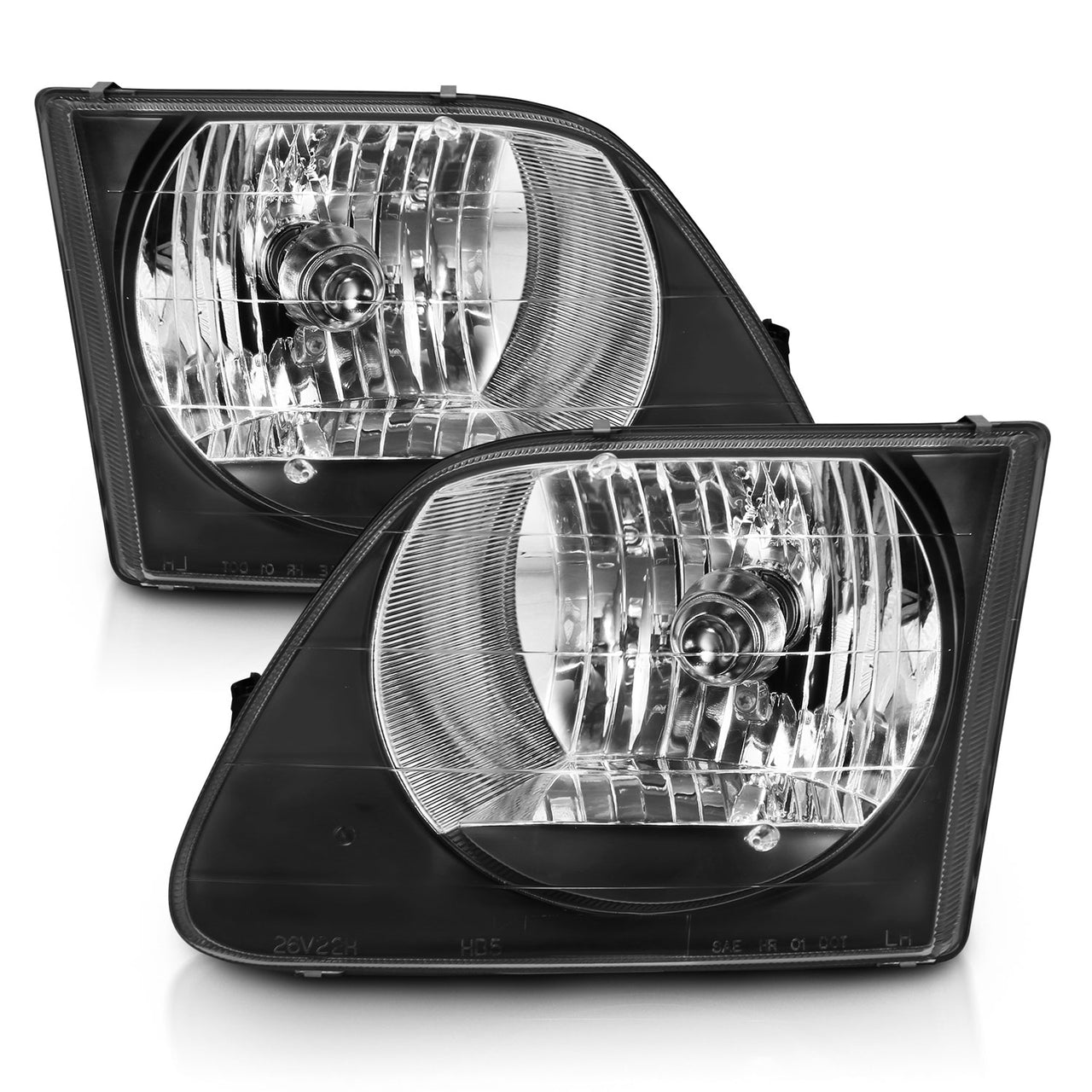 FORD F-150 97-03 HEADLIGHTS G2 BLACK