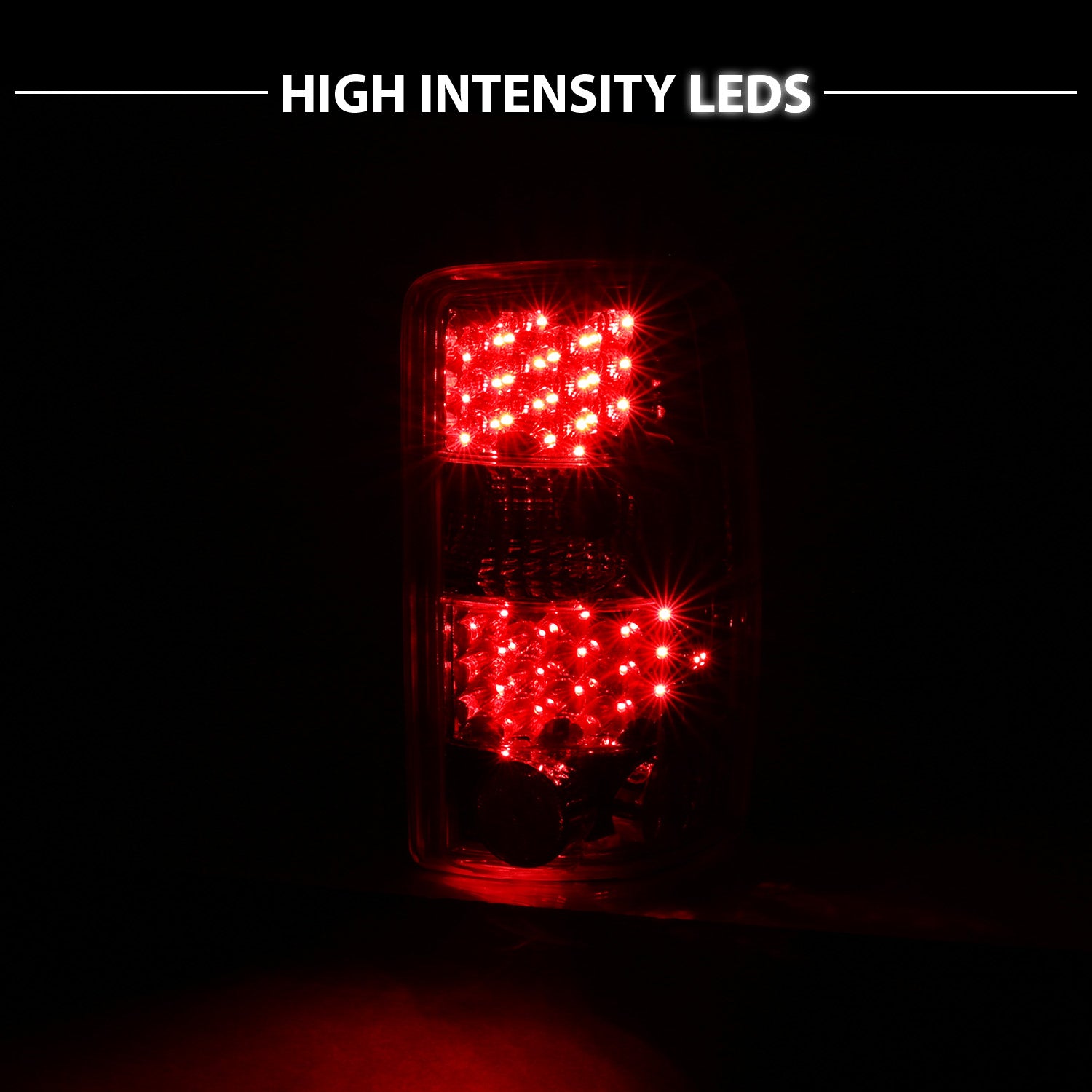 CHEVY TAHOE/SUBURBAN/GMC DENALI 00-06 LED TAIL LIGHTS DARK SMOKE