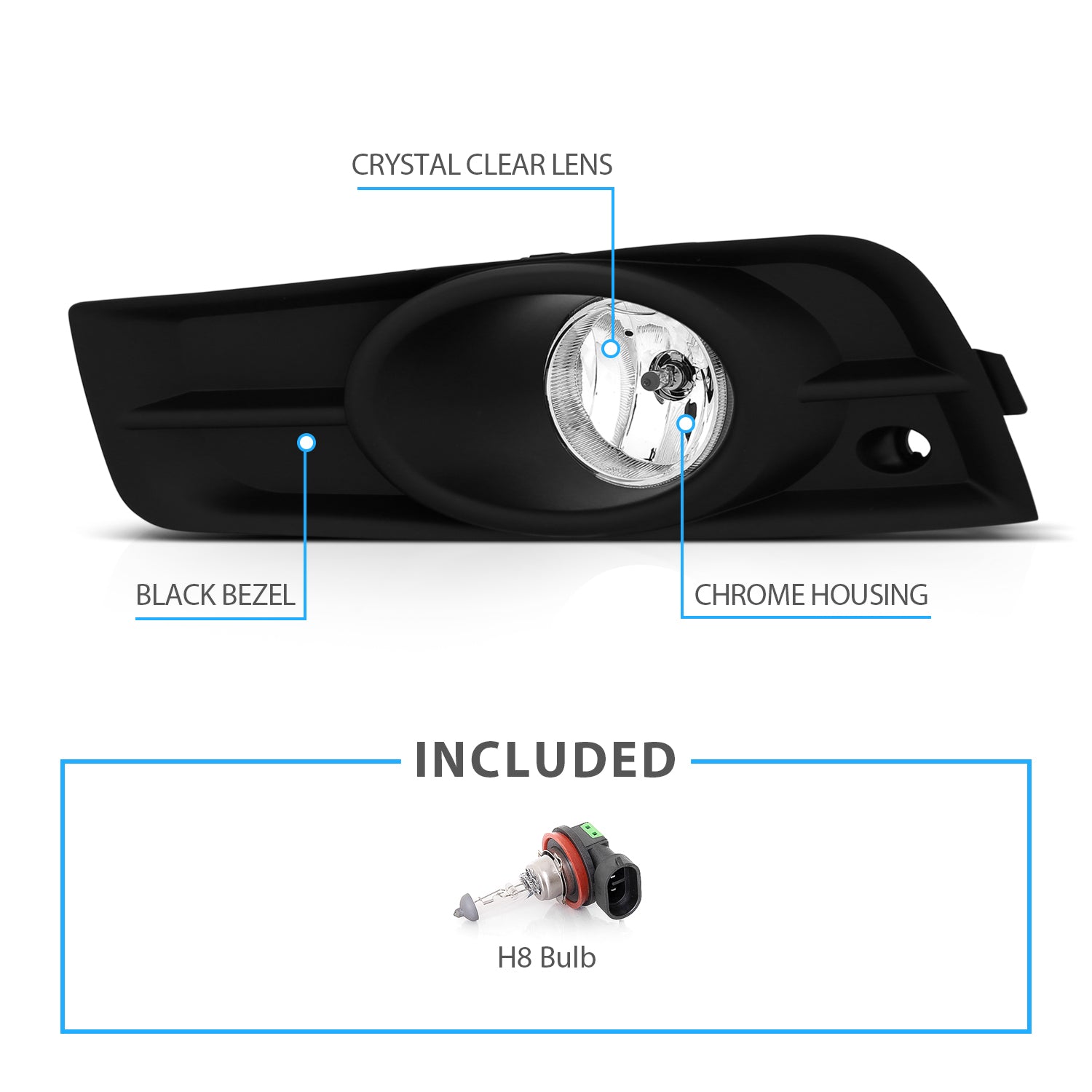 CHEVY CRUZE 09 FOG LIGHTS