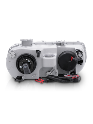 ACURA INTEGRA 94-97 PROJECTOR HEADLIGHTS HALO BLACK CLEAR