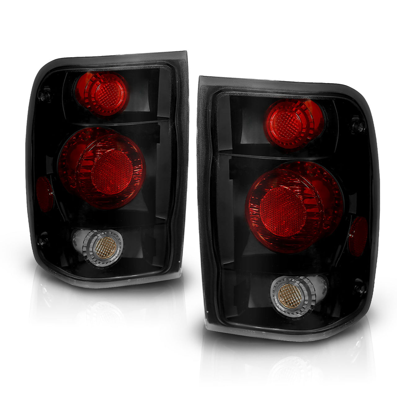FORD RANGER 98-01 TAIL LIGHTS G2 DARK SMOKE