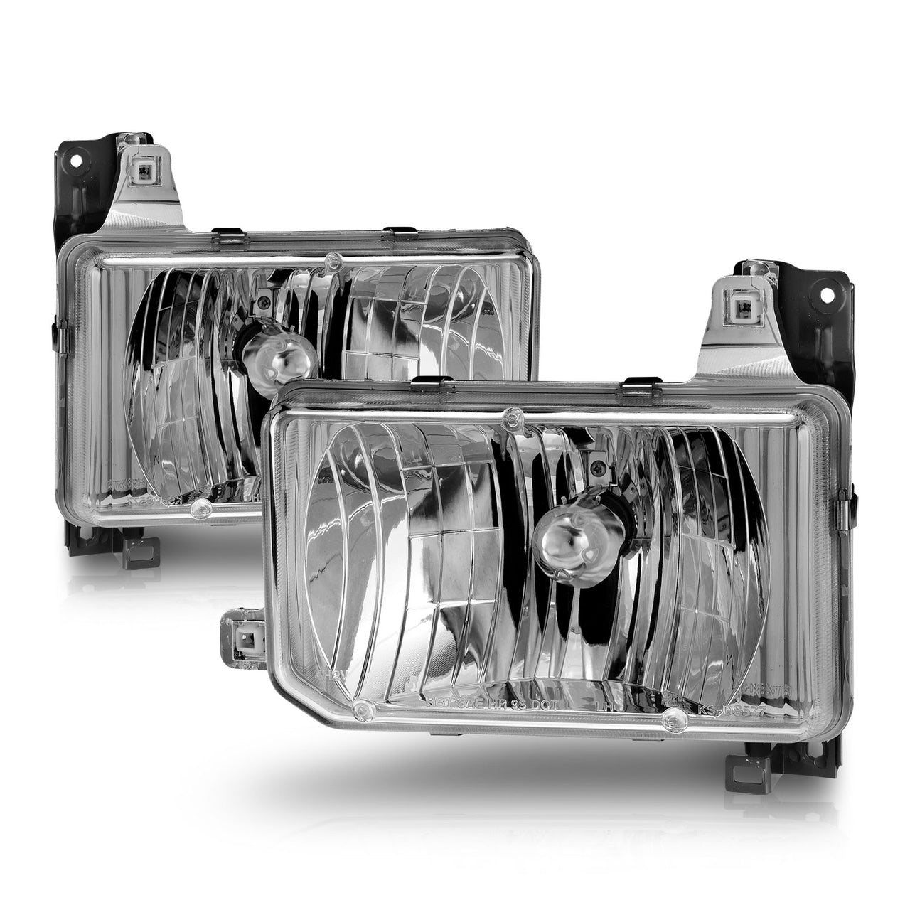 NISSAN HARDBODY 88-89 HEADLIGHTS CLEAR