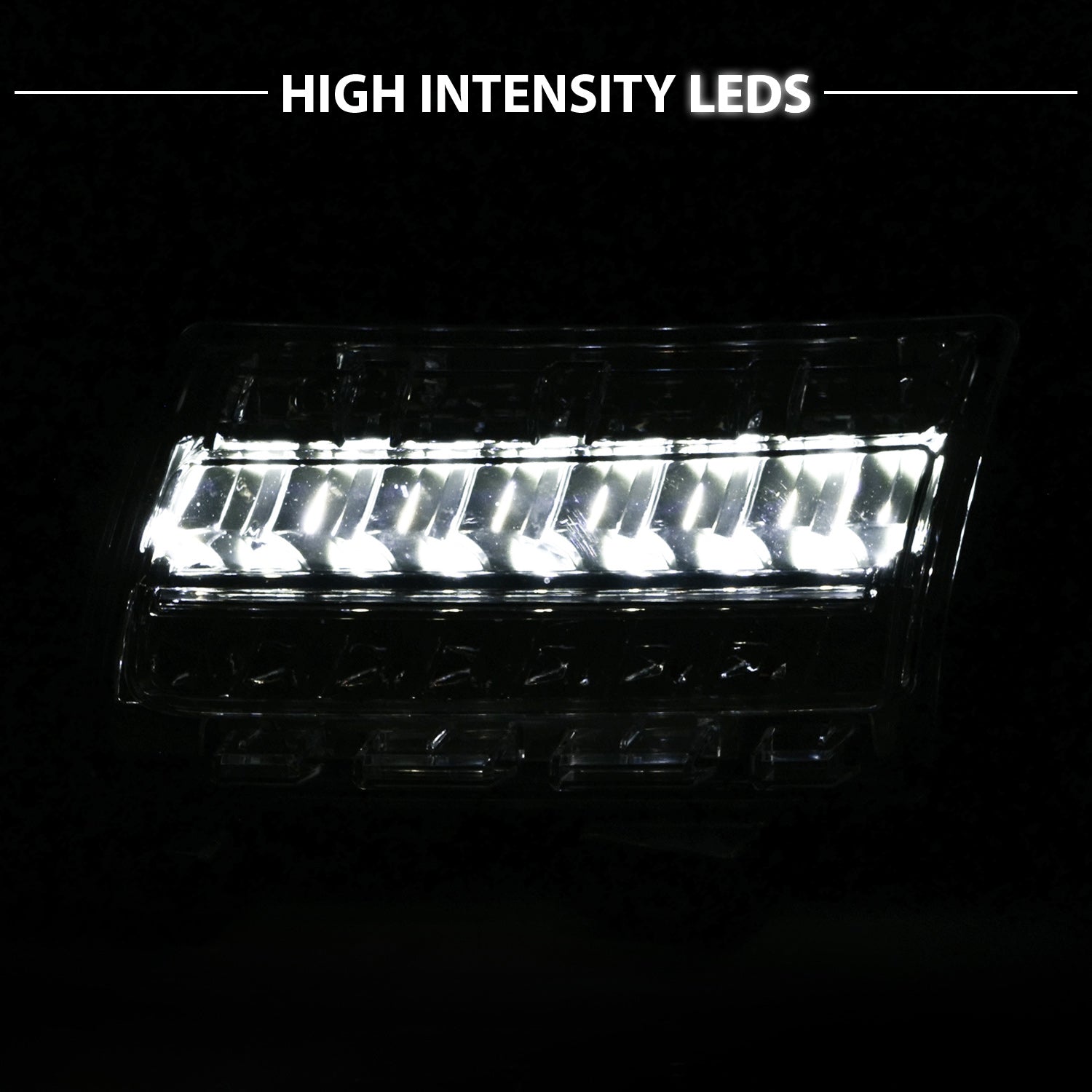 JEEP WRANGLER 18-21 / GLADIATOR 20 LED SIDE MARKERS CHROME  (SEQUENTIAL SIGNAL) (FOR SPORT, SPORT S MODEL/BULB TYPE)