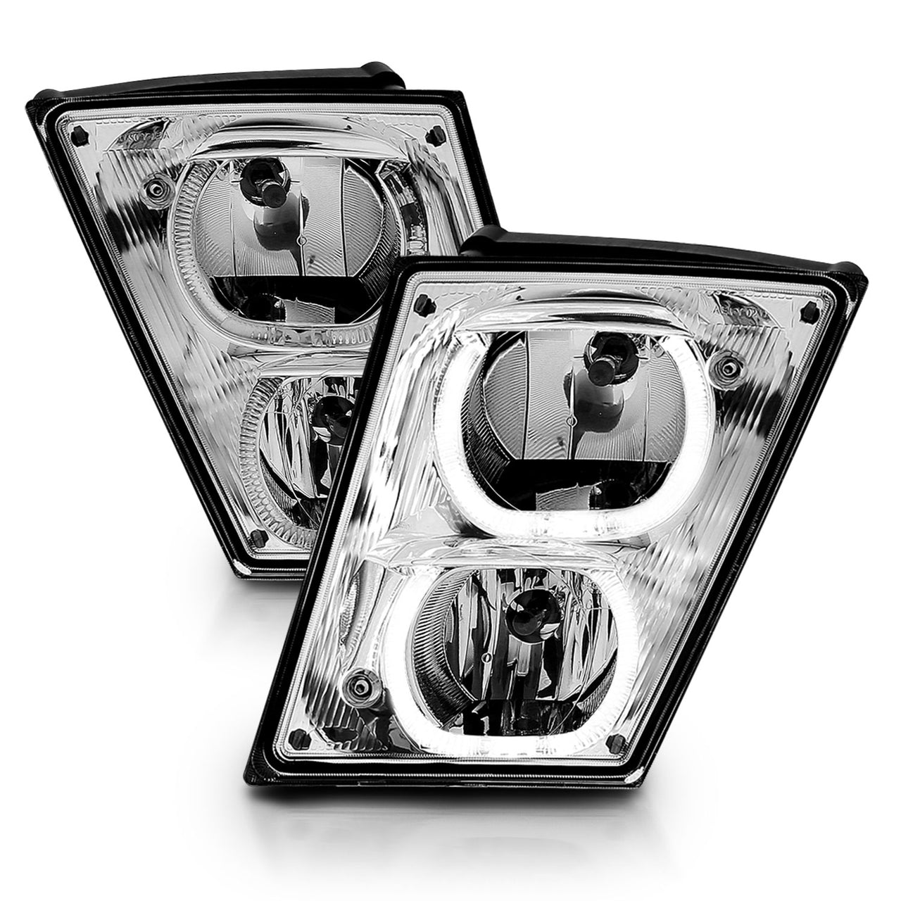 VOLVO VN/VNL SERIES 04-15 FOG LIGHT U BAR STYLE H.L CHORME