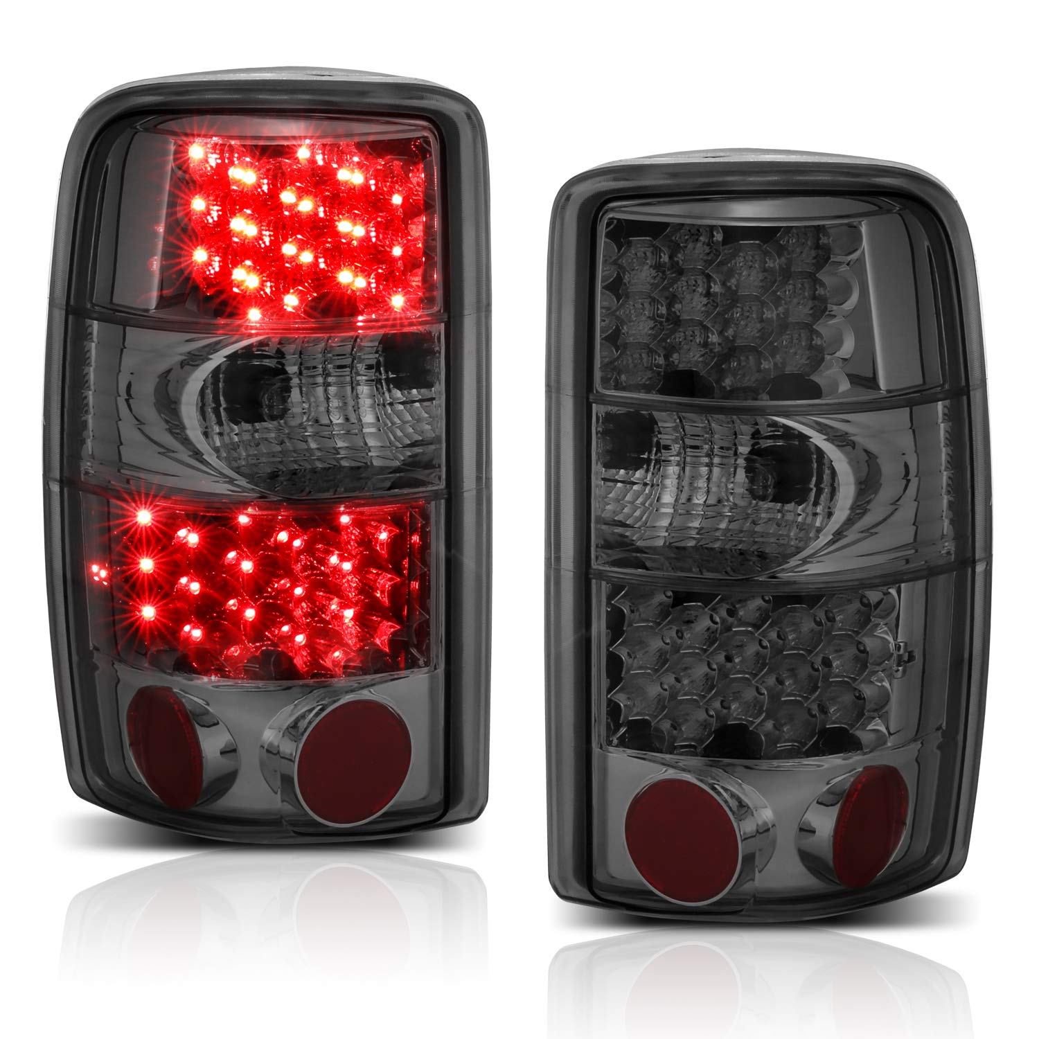 CHEVY TAHOE/SUBURBAN/GMC DENALI 00-06 LED TAIL LIGHTS SMOKE