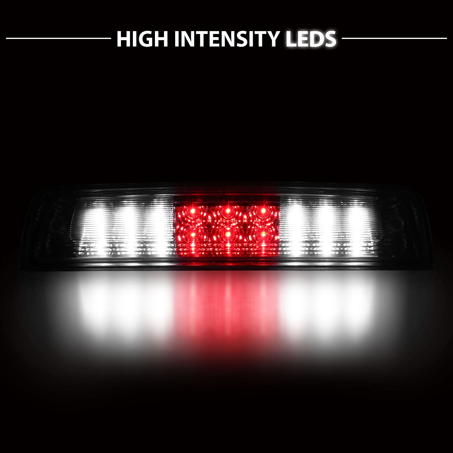 DODGE RAM 09-12 LED 3RD BRAKE LIGHTS ALL CHROME