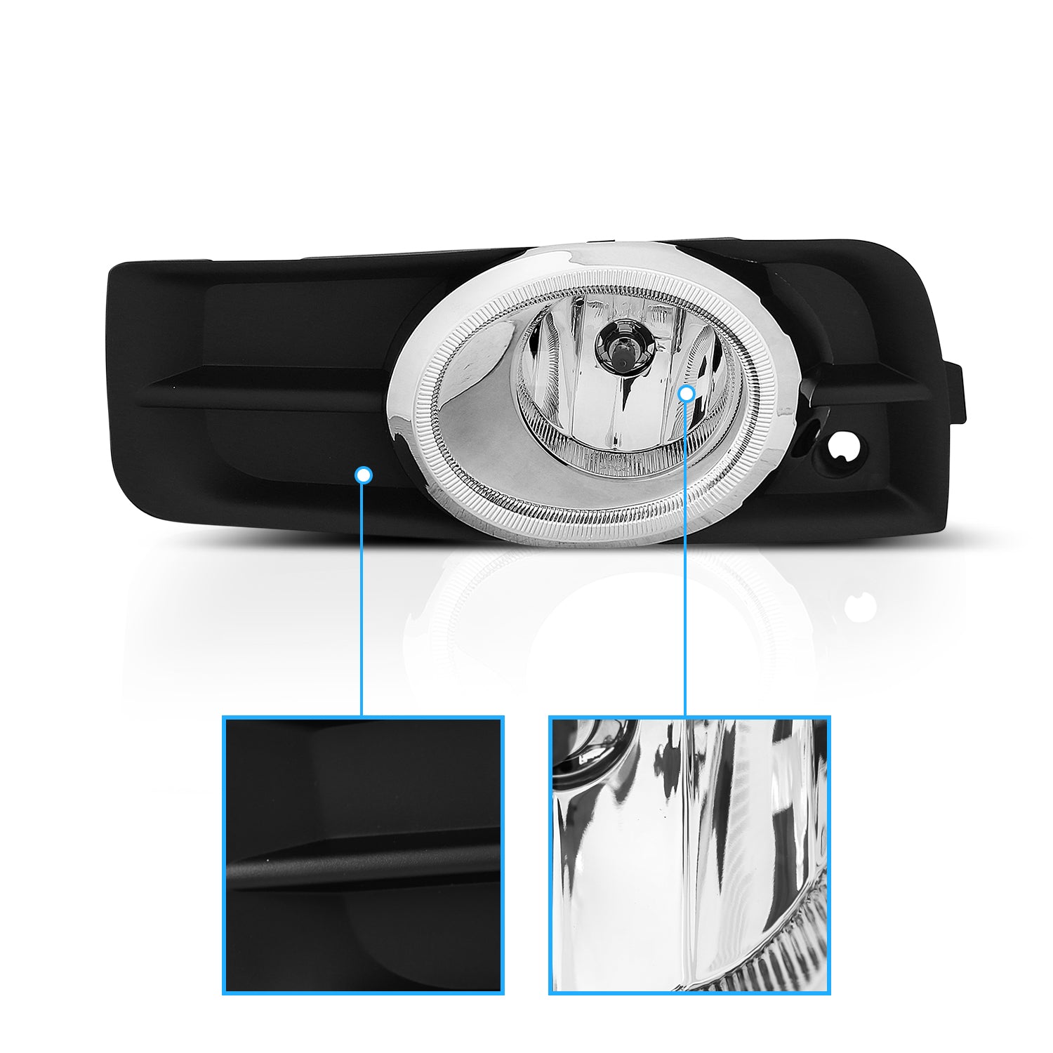 CHEVY CRUZE 19 FOG LIGHTS CHROME