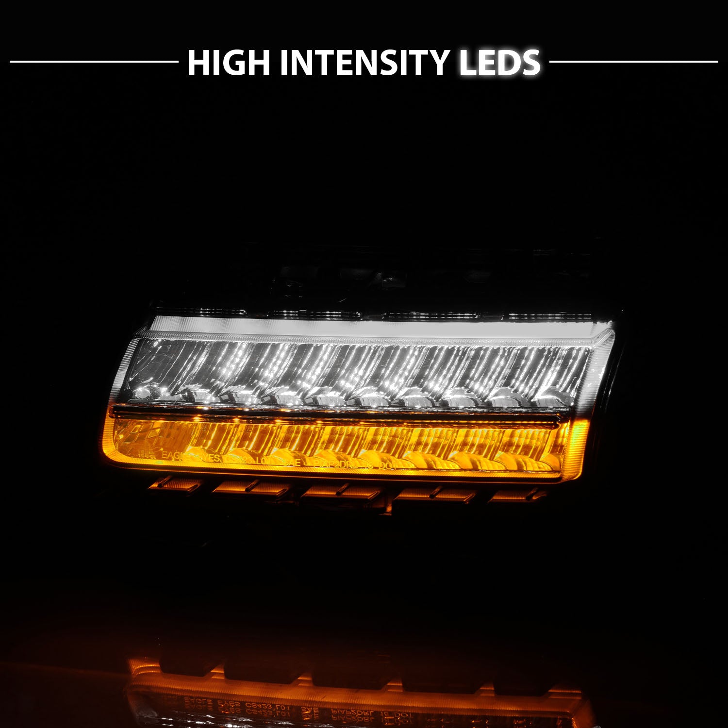 JEEP WRANGLER 18-21 / GLADIATOR 20 LED SIDE MARKERS SMOKE  (SEQUENTIAL SIGNAL) (FOR HIGH CONFIGURED)