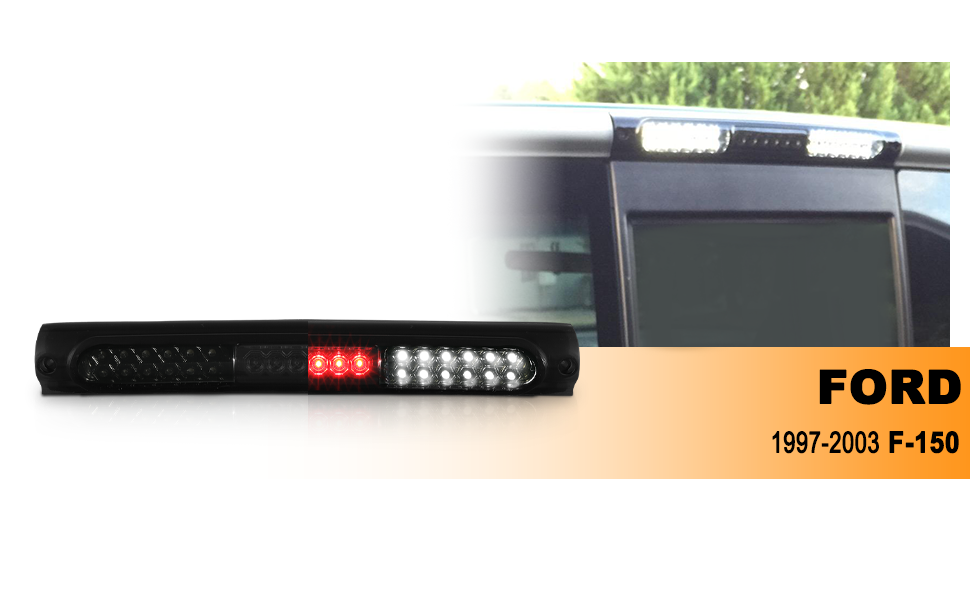 FORD F-150/F250 97-03 LED 3RD BRAKE LIGHT G2 SMOKE