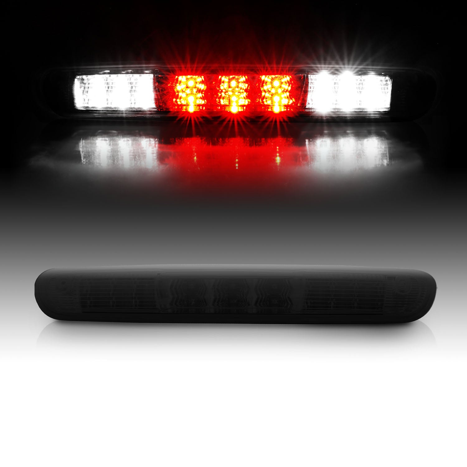 CHEVY SILVERADO/GMC SIERRA 07-12 LED 3RD BRAKE LIGHT SMOKE