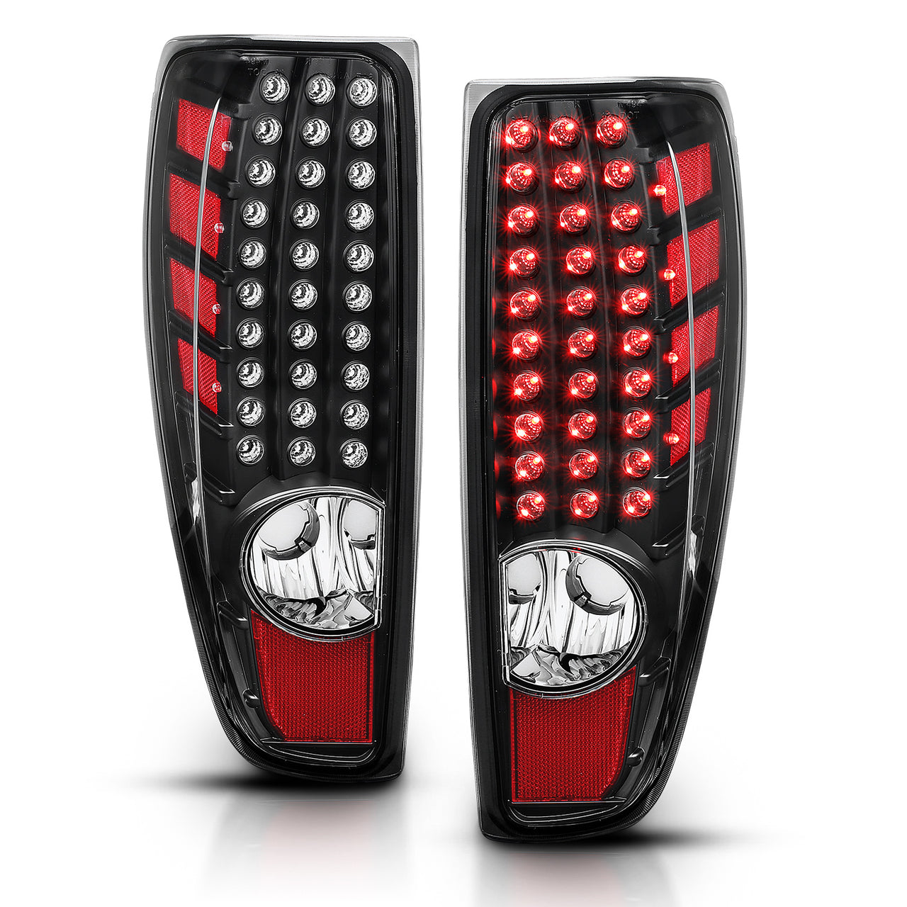 CHEVY COLORADO 04-12 / GMC CANYON 04-12  LED TAIL LIGHTS BLACK