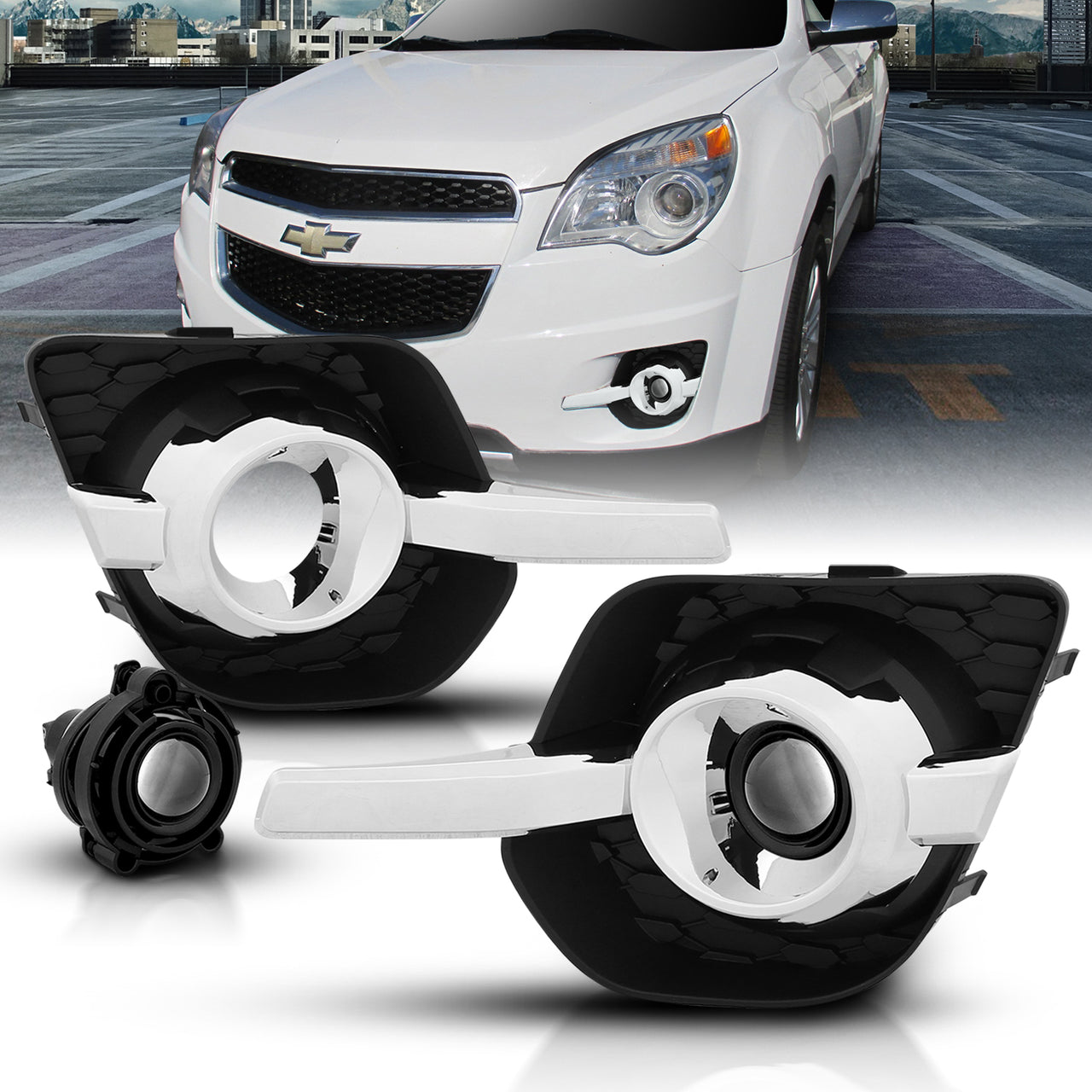 CHEVY EQUINOX 15 UP FOG LIGHT CLEAR