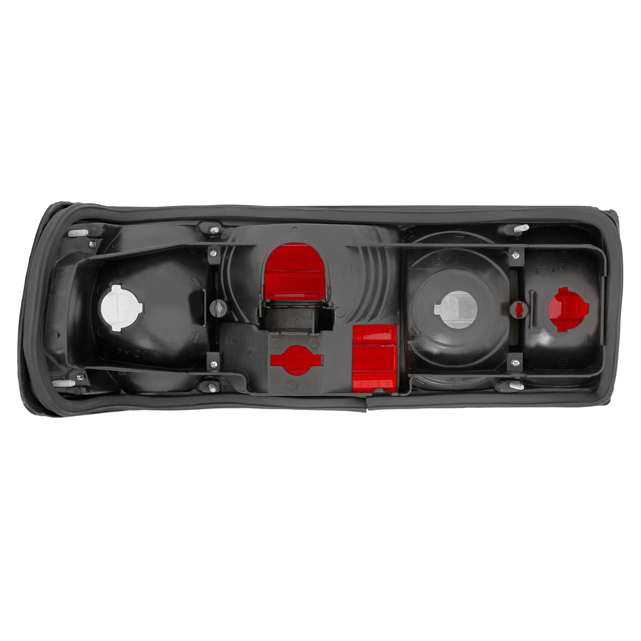 MBZ S CLASS W126 86-91 TAIL LIGHTS RED/CLEAR LENS