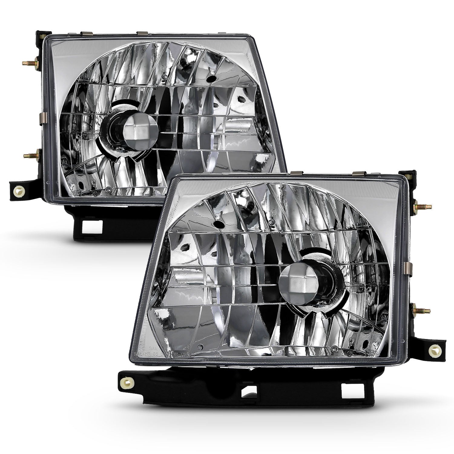 TOYOTA TACOMA 97-00 HEADLIGHTS CHROME