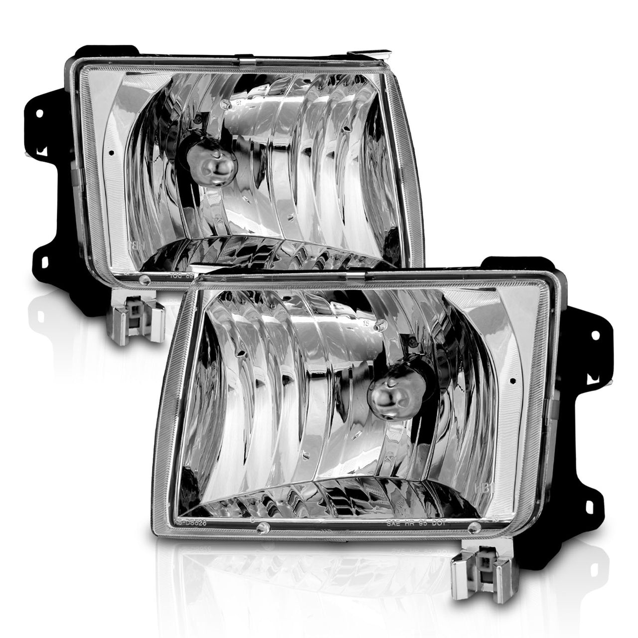 NISSAN FRONTIER 98-02 CRYSTAL HEADLIGHTS CLEAR