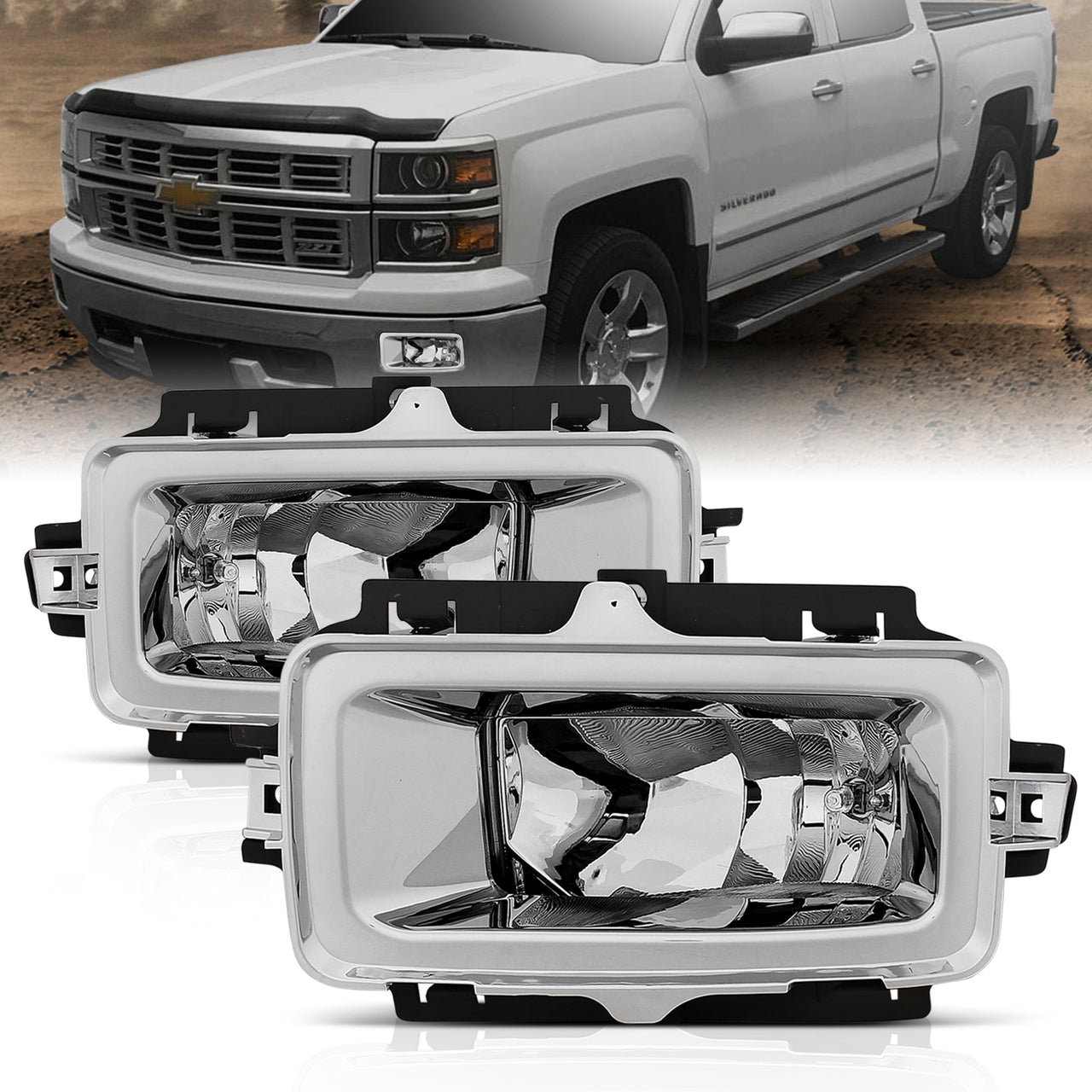 CHEVEROLET SILVERADO 15 UP FOG LIGHTS